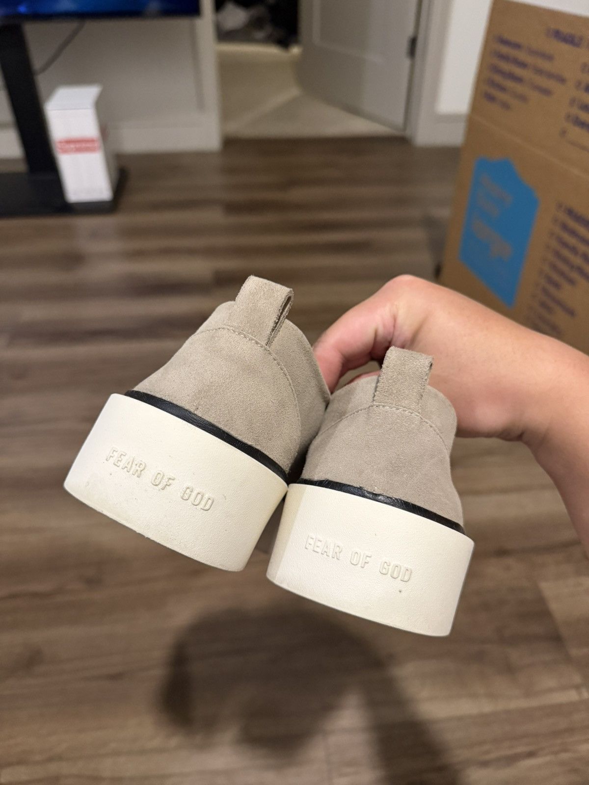 Fear of God Brand New Fear of God 101 Low-Top Sneakers | Suede Size US 8 / EU 41 - 3 Thumbnail