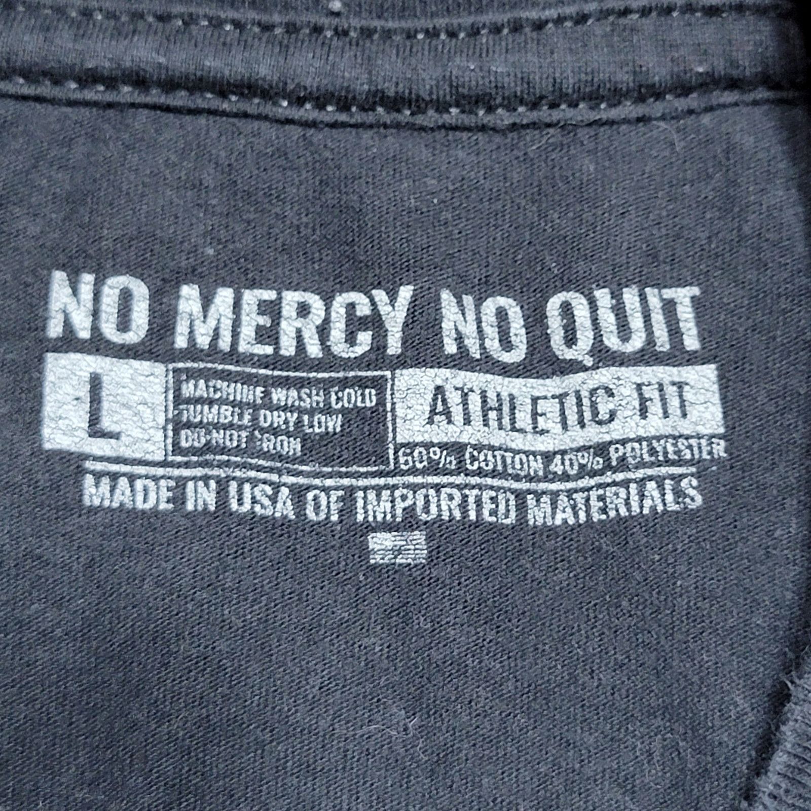 Other "No Chiefs, Just Indians" Unisex Tee (No Mercy No Quit) -Lg Size US L / EU 52-54 / 3 - 5 Thumbnail