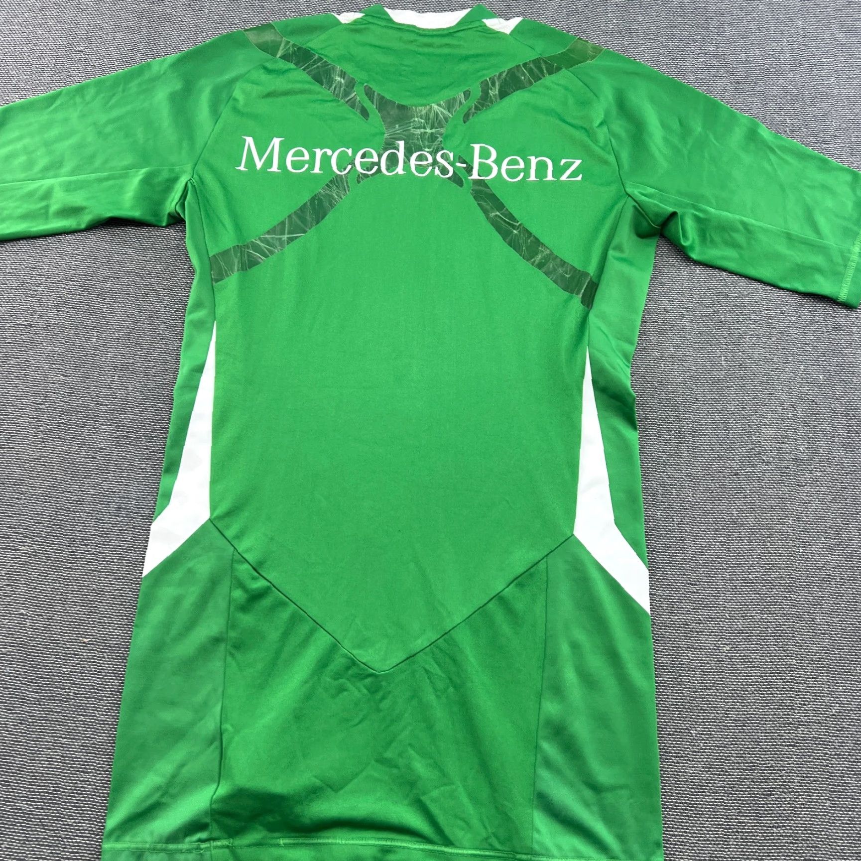 Adidas adidas Germany 2012 2013 Training Player Issue Football Jersey Short Sleeve Size 5 Green Mens T-Shirt Quick Dry Techfit Size US S / EU 44-46 / 1 - 3 Thumbnail