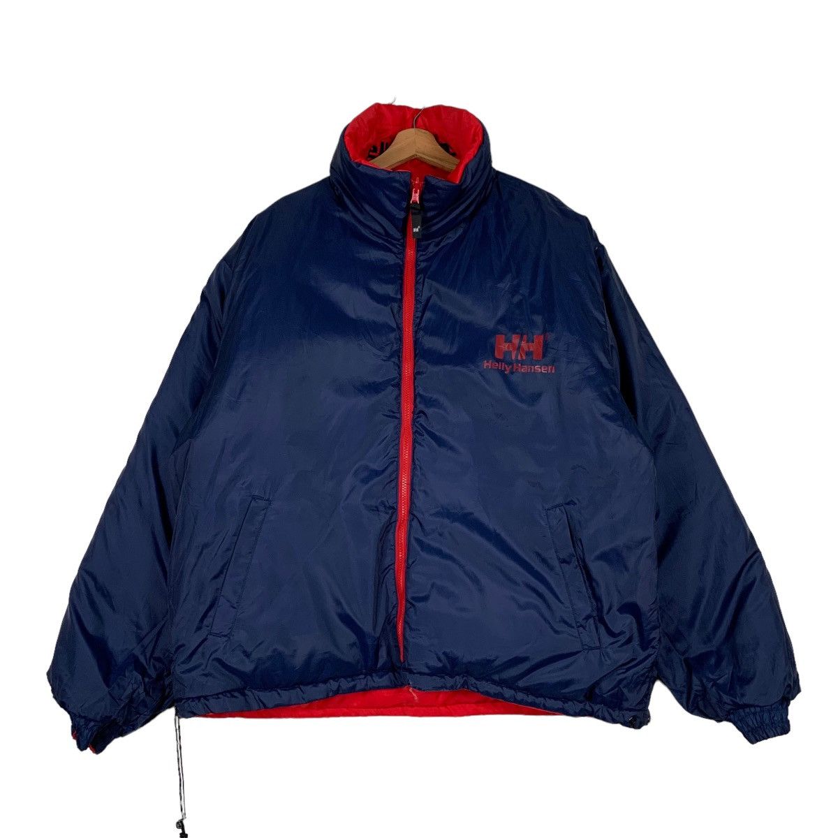 Helly Hansen HELLY HANSEN Big Logo Reversible Puffer Jacket #0536-C25 Size US L / EU 52-54 / 3 - 2 Thumbnail