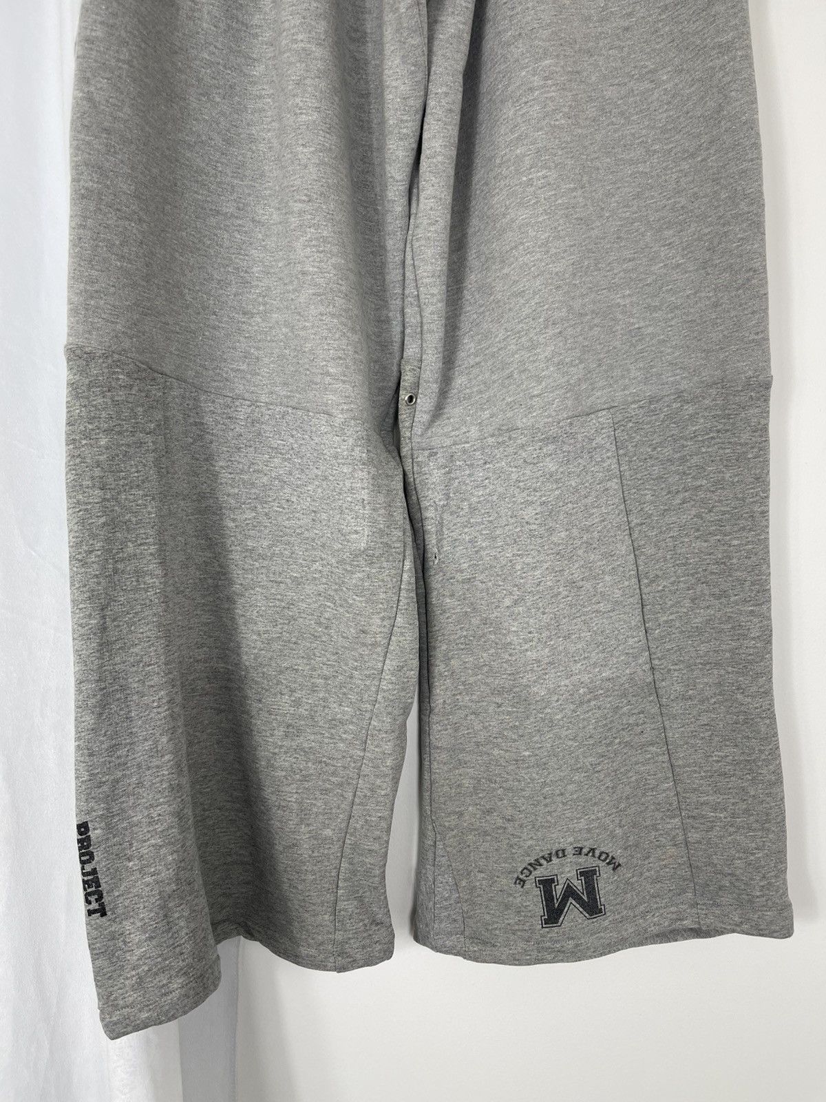 Chorley × Handmade UpCycled Deconstructed hoodie Wide leg Baggy Sweatpants Size US 34 / EU 50 - 5 Thumbnail