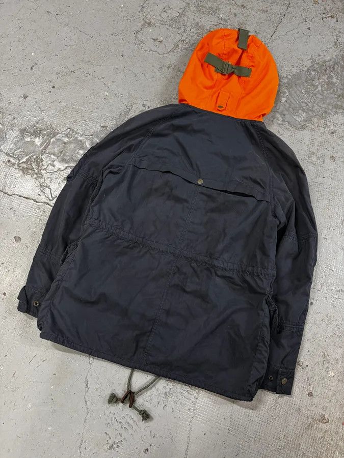 Polo Ralph Lauren 2000s Ralph Lauren Navy & Orange Hooded Parka Jacket Size US S / EU 44-46 / 1 - 6 Thumbnail