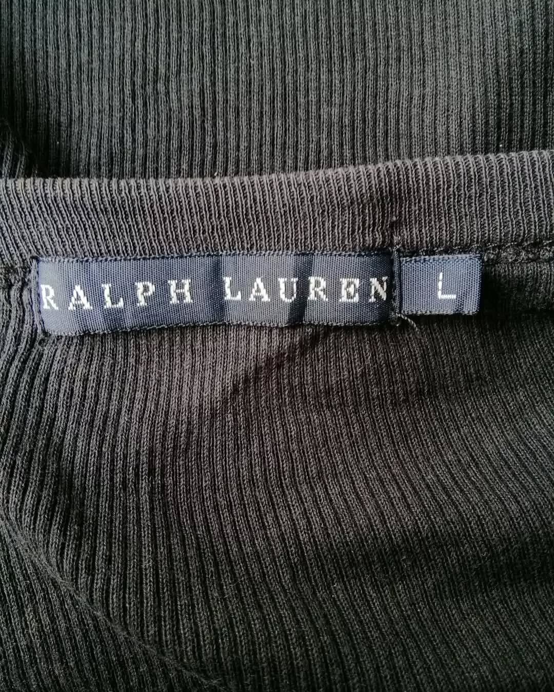 Lauren Ralph Lauren × Polo Ralph Lauren × Ralph Lauren Ralph Lauren Black Woman Longsleeve Size L / US 10 / IT 46 - 3 Thumbnail
