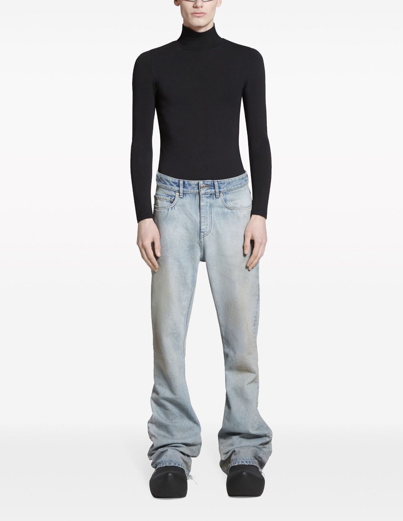 Balenciaga with bootcut jeans best sale