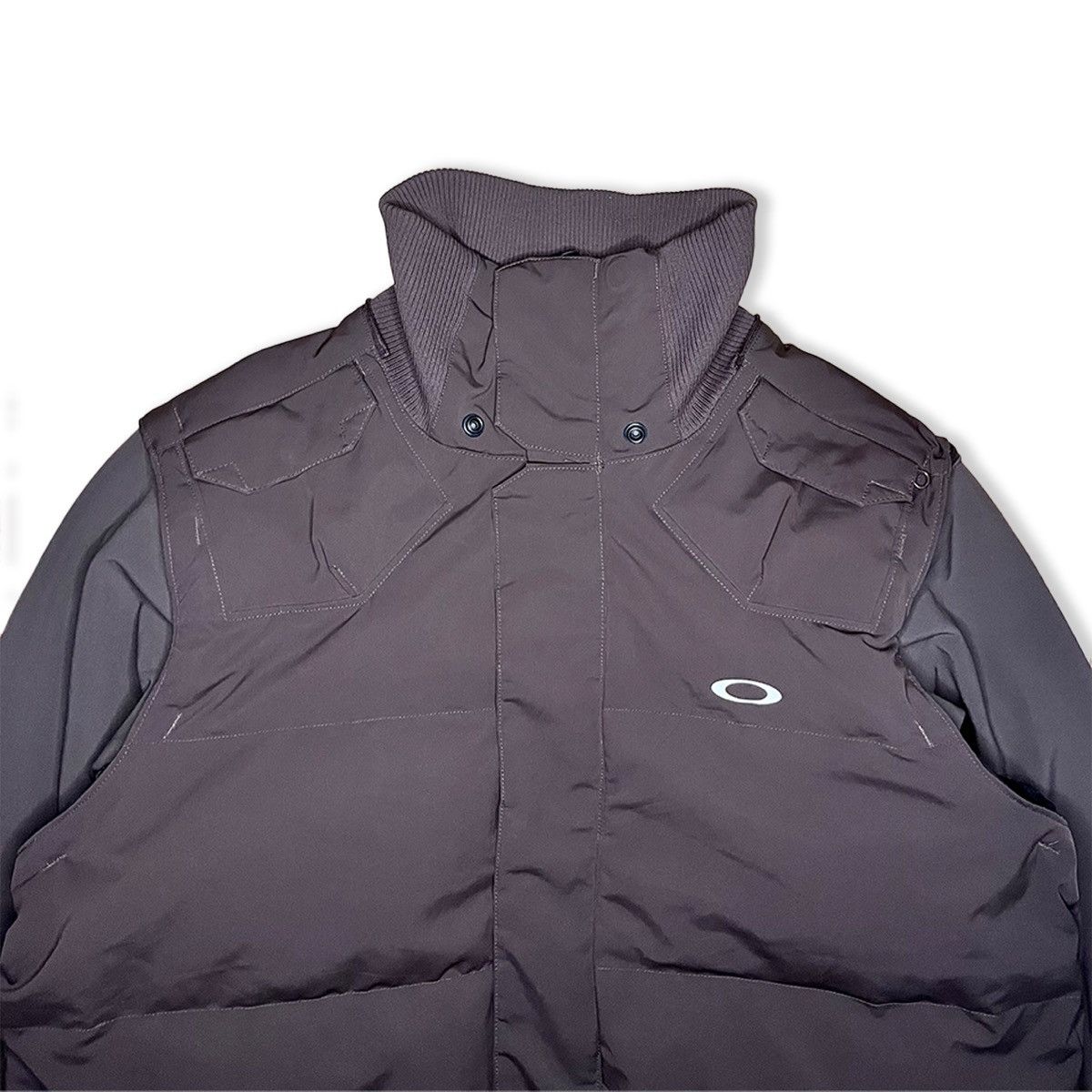 Oakley 2009 Oakley Convertible Technical Puffer Jacket / Gilet Size US L / EU 52-54 / 3 - 4 Thumbnail