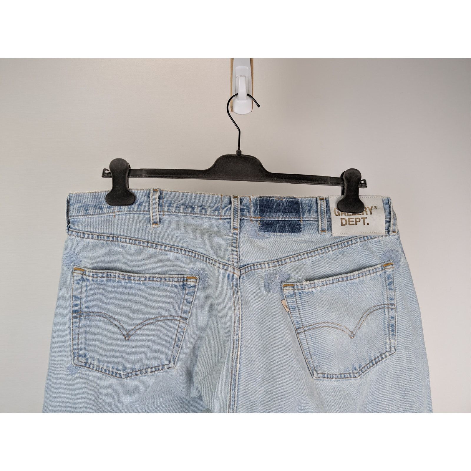 Gallery Dept. o1rshd1 5001 Gap Faded Denim Jeans in Blue 37 x 35 Size US 37 - 13 Thumbnail