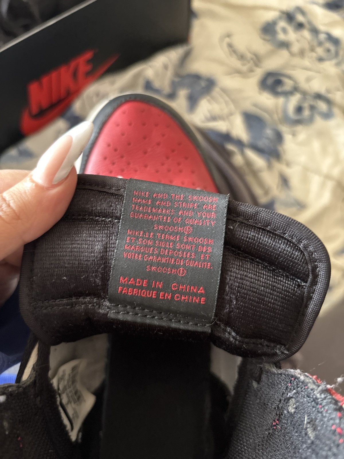 Jordan Brand Jordan bred toe 7Y Size US 7 / EU 40 - 10 Thumbnail
