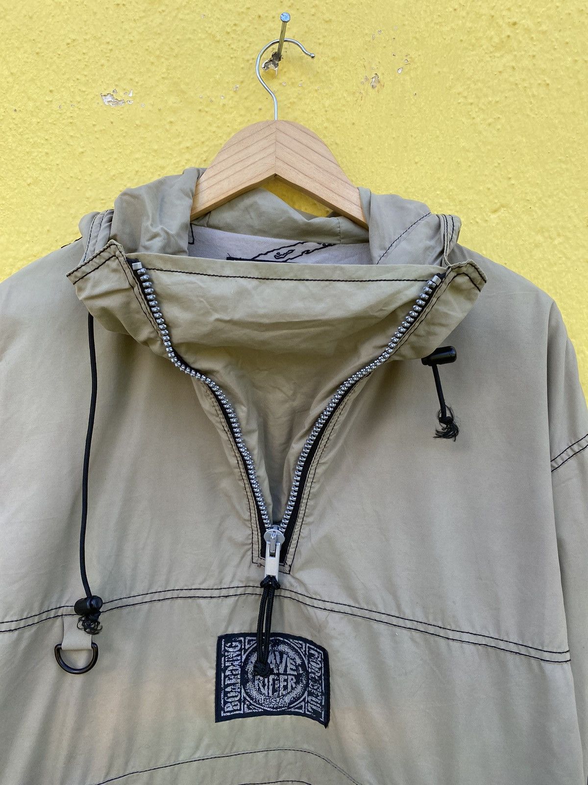 Vintage Vintage wave rider boarding hoodie half zip jacket Size US M / EU 48-50 / 2 - 10 Thumbnail