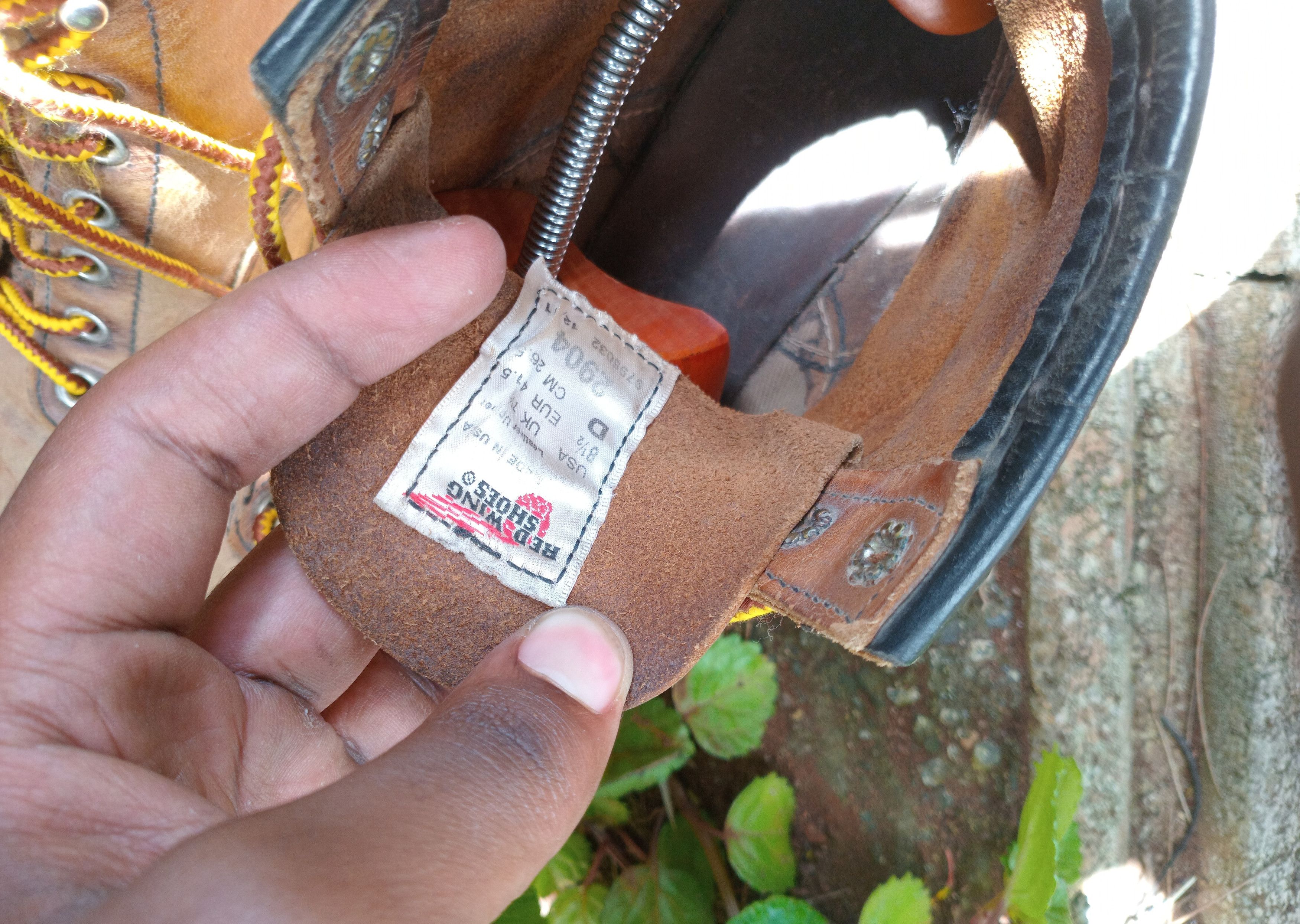 Red Wing Red Wing 2904 LINEMAN Plain Toe Work Boots Size US 8.5 / EU 41-42 - 4 Thumbnail