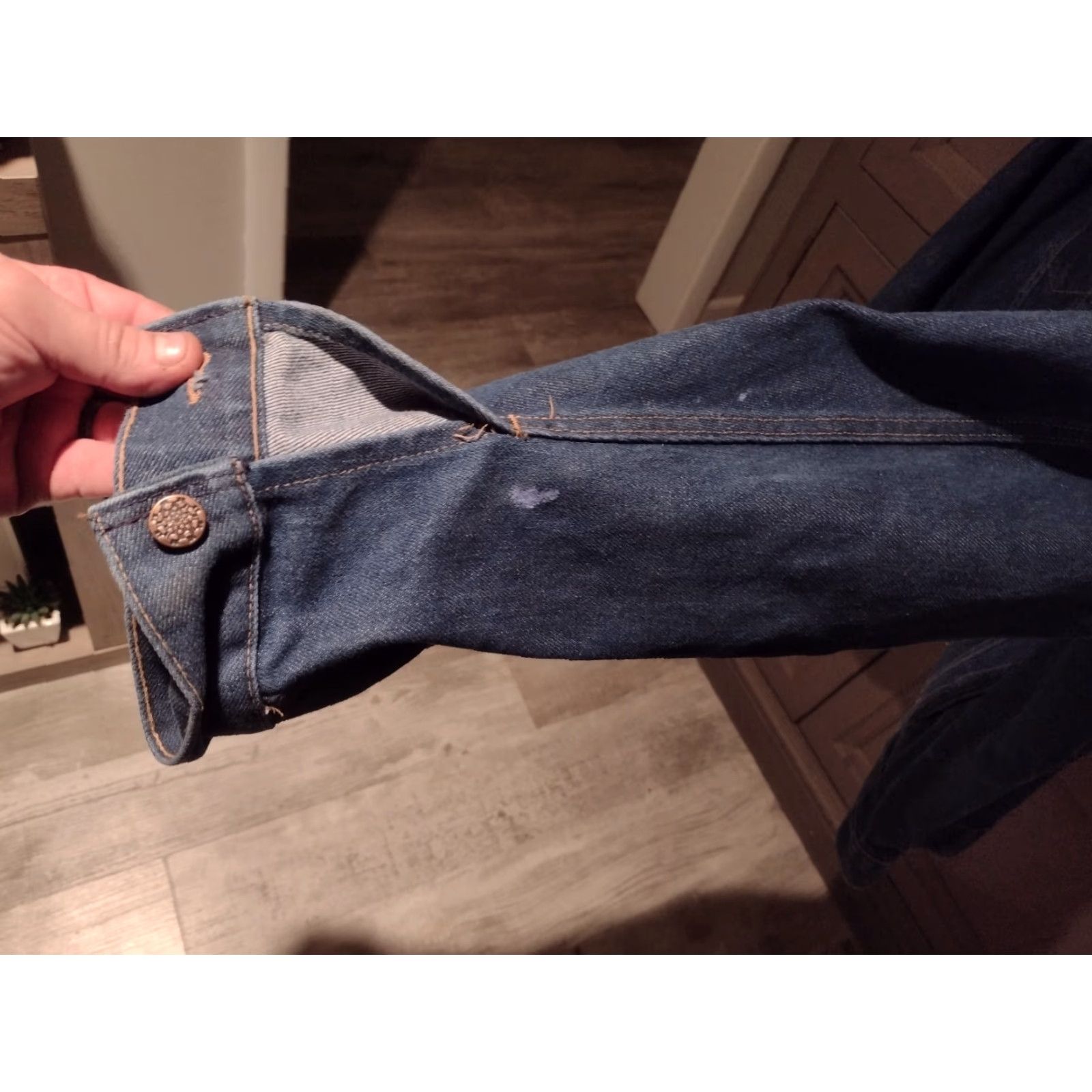 Vintage VINTAGE Big Mac JC Penney Denim Jacket Shirt Men 2XL Blue Trucker 90s Jeans Bomber Style Size US 39 - 2 Thumbnail