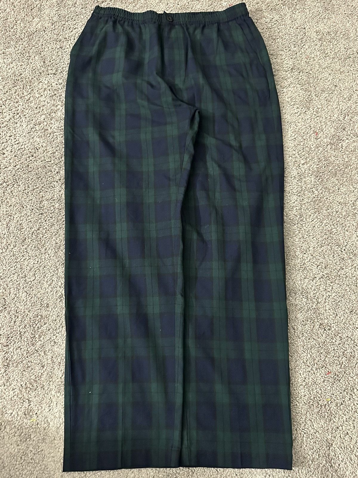 Vintage Stussy Plaid Pants | Grailed