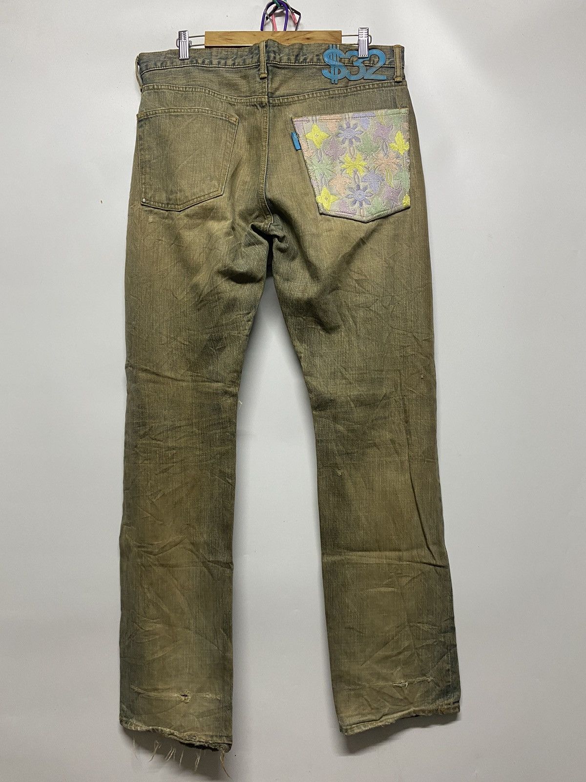Swagger Swagger Distressed Selvedge Denim Jeans Pants Size US 36 / EU 52 - 2 Thumbnail