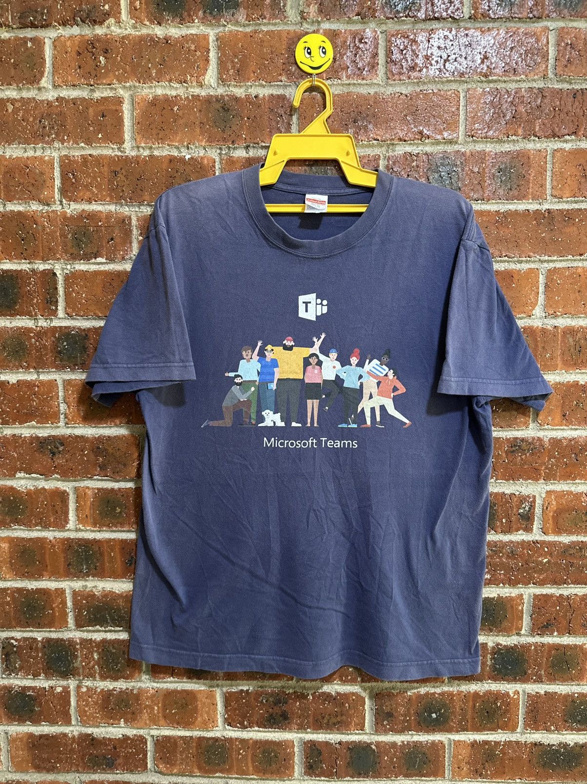 Microsoft Vintage Microsoft Teams Sun Faded Size US L / EU 52-54 / 3 - 1 Thumbnail