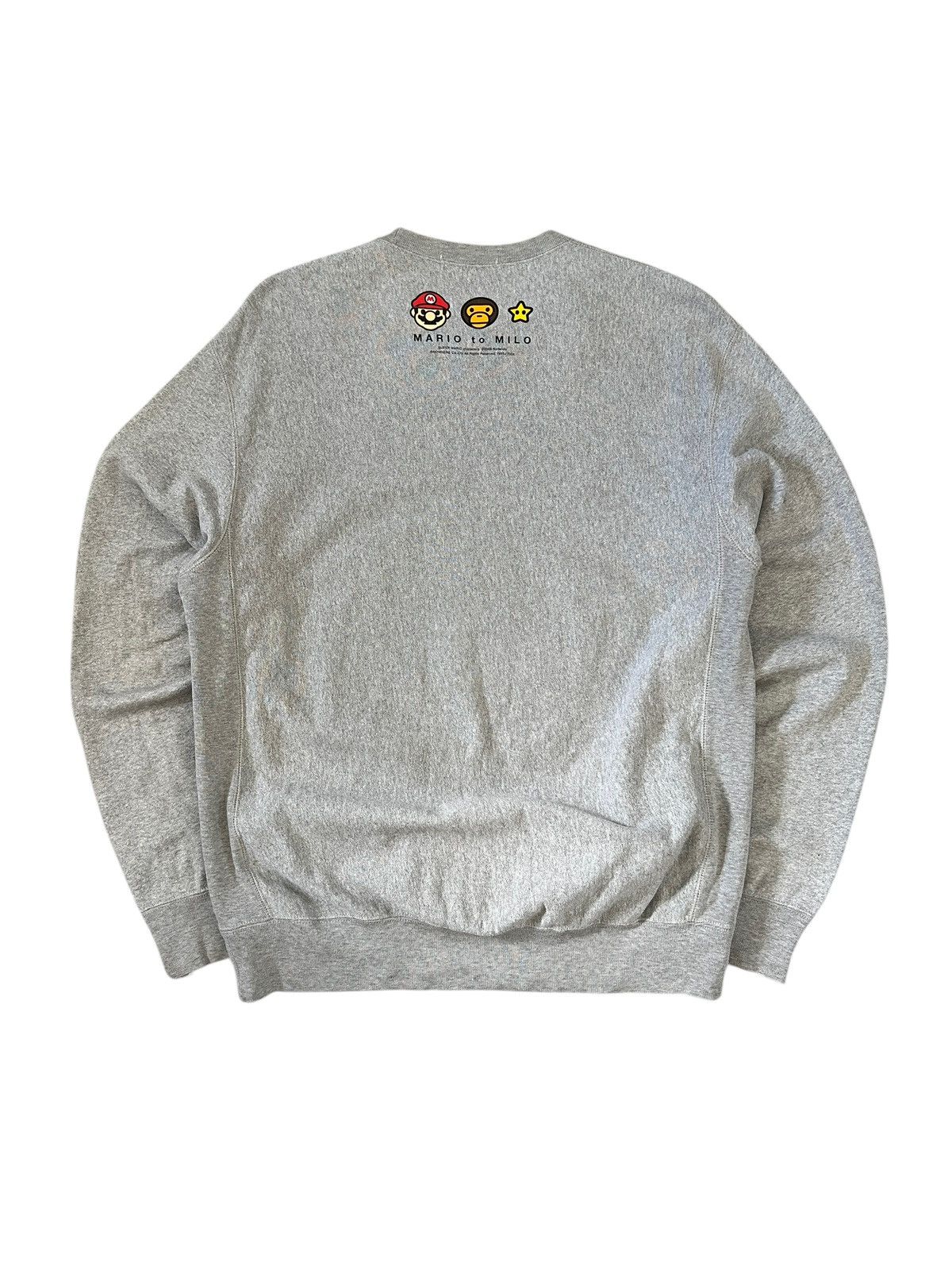 Bape 2008 Bape Nintendo ‘Mario to Milo” Sweatshirt Size US L / EU 52-54 / 3 - 2 Thumbnail