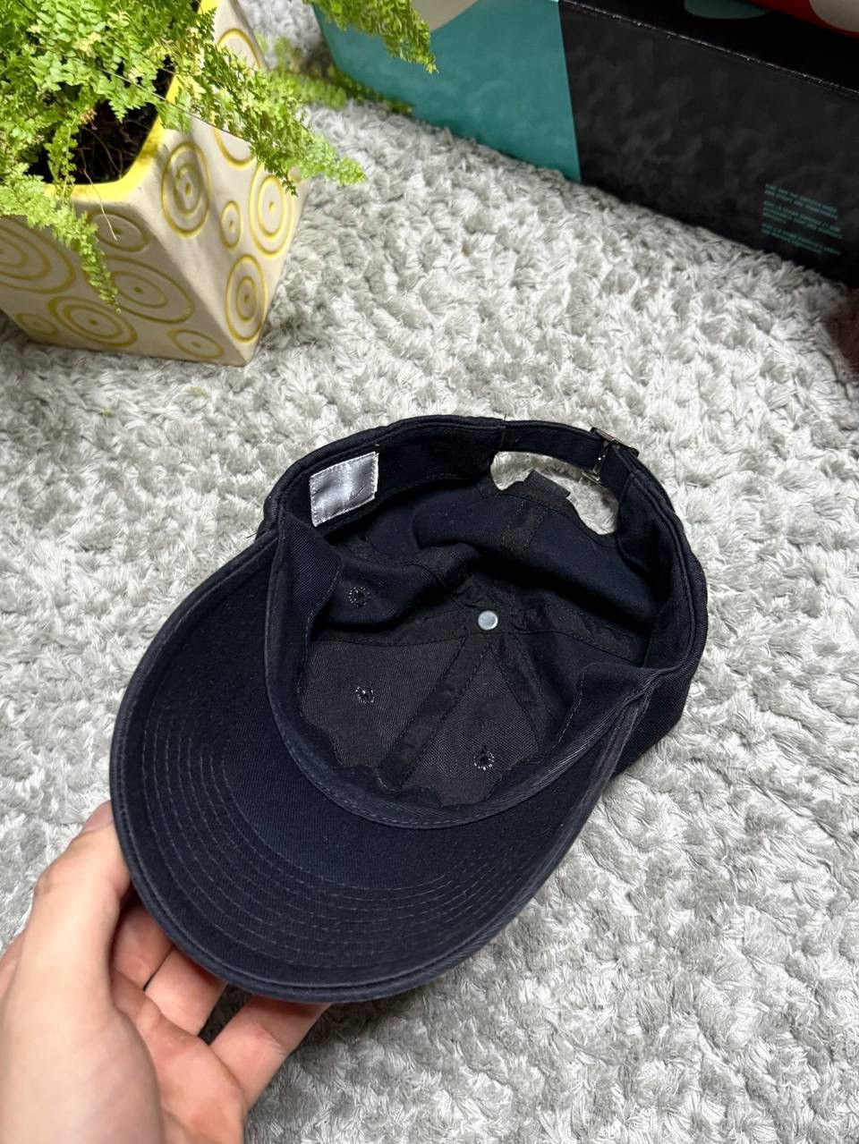 Nike 90s Nike Vintage Retro Big Swoosh Logo Washed Hat Cap Rare Size ONE SIZE - 5 Thumbnail