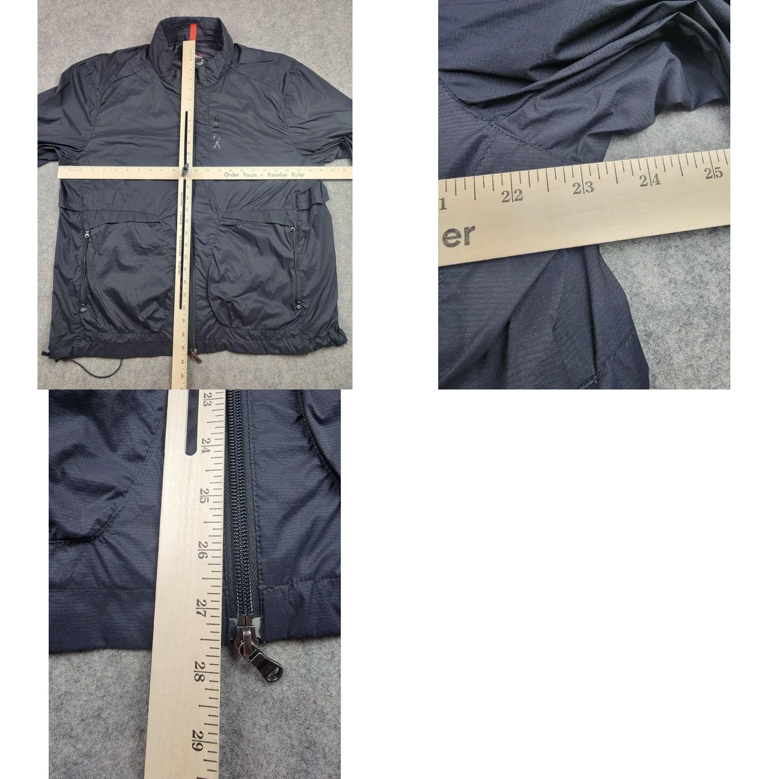 Polo Ralph Lauren RLX Ralph Lauren Jacket Mens XL Black Packable Windbreaker Full Zip Golf Nylon Coat Size US XL / EU 56 / 4 - 10 Thumbnail
