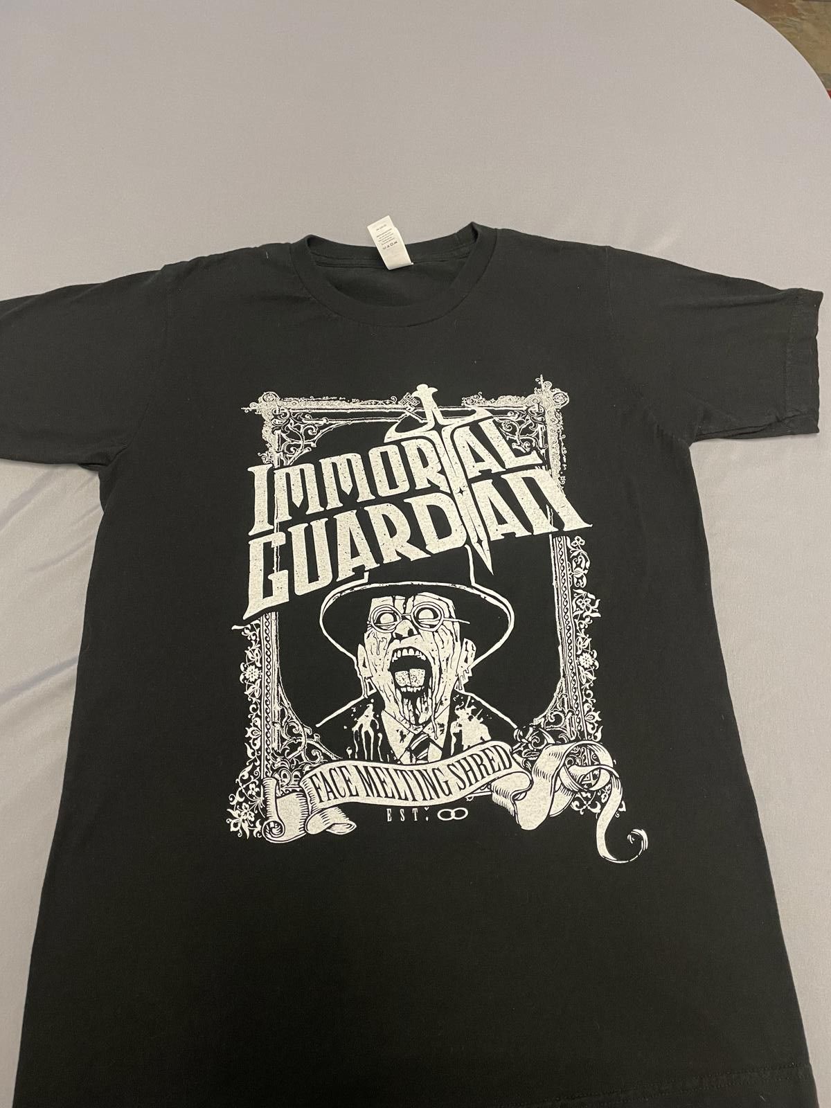 Designer Immortal Guardian Face Melting Shred Graphic Tee - S Size S / US 4 / IT 40 - 1 Thumbnail