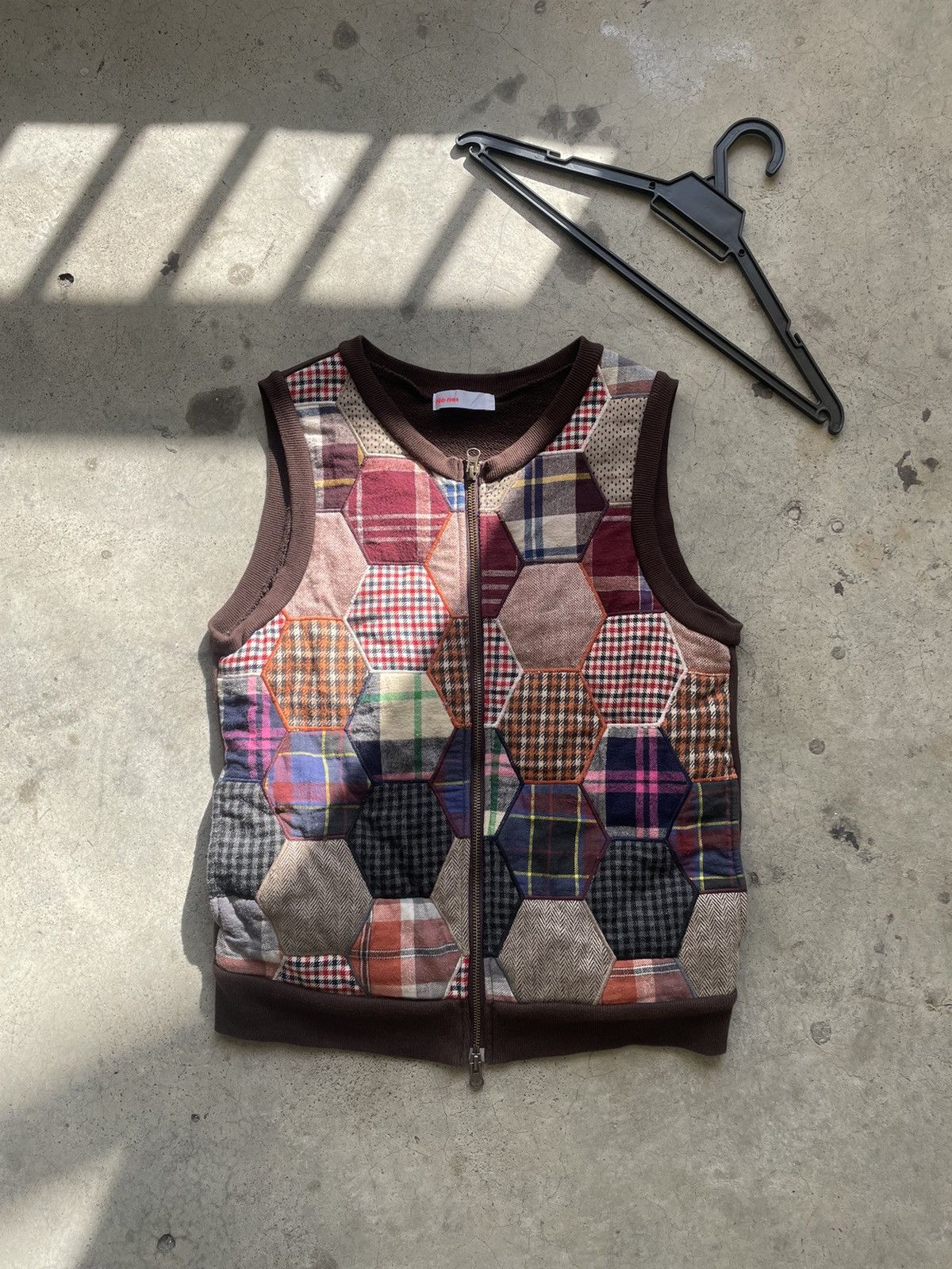 Issey Miyake × Japanese Brand × Ne-Net Ne-net honeycomb patchwork ...