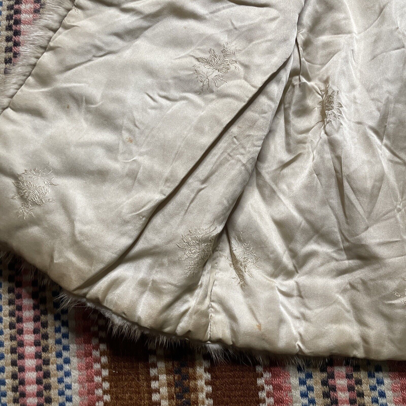Designer × Vintage 60s Mr. Josef Real Fur Designer Lined Coat Size Large Size L / US 10 / IT 46 - 6 Thumbnail