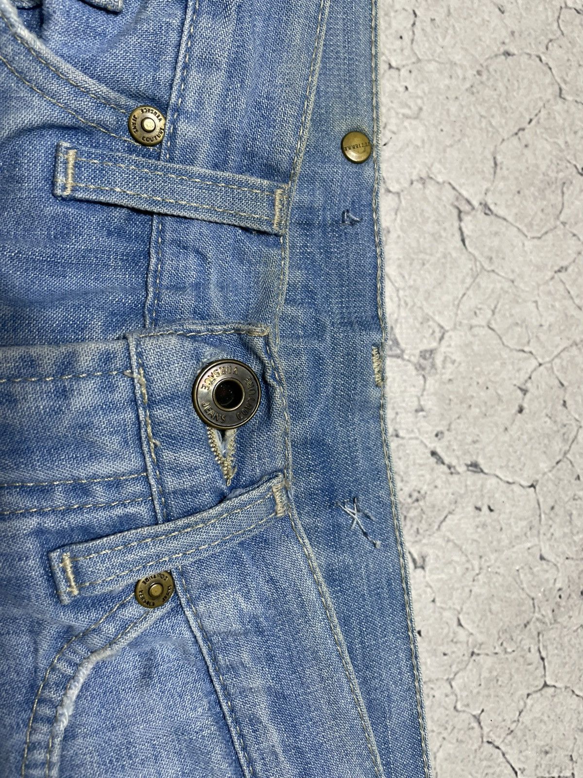 Versace Jeans Couture Women Vintage Luxury Jeans Versace Jeans Couture Rare Size 27" / US 4 / IT 40 - 9 Thumbnail