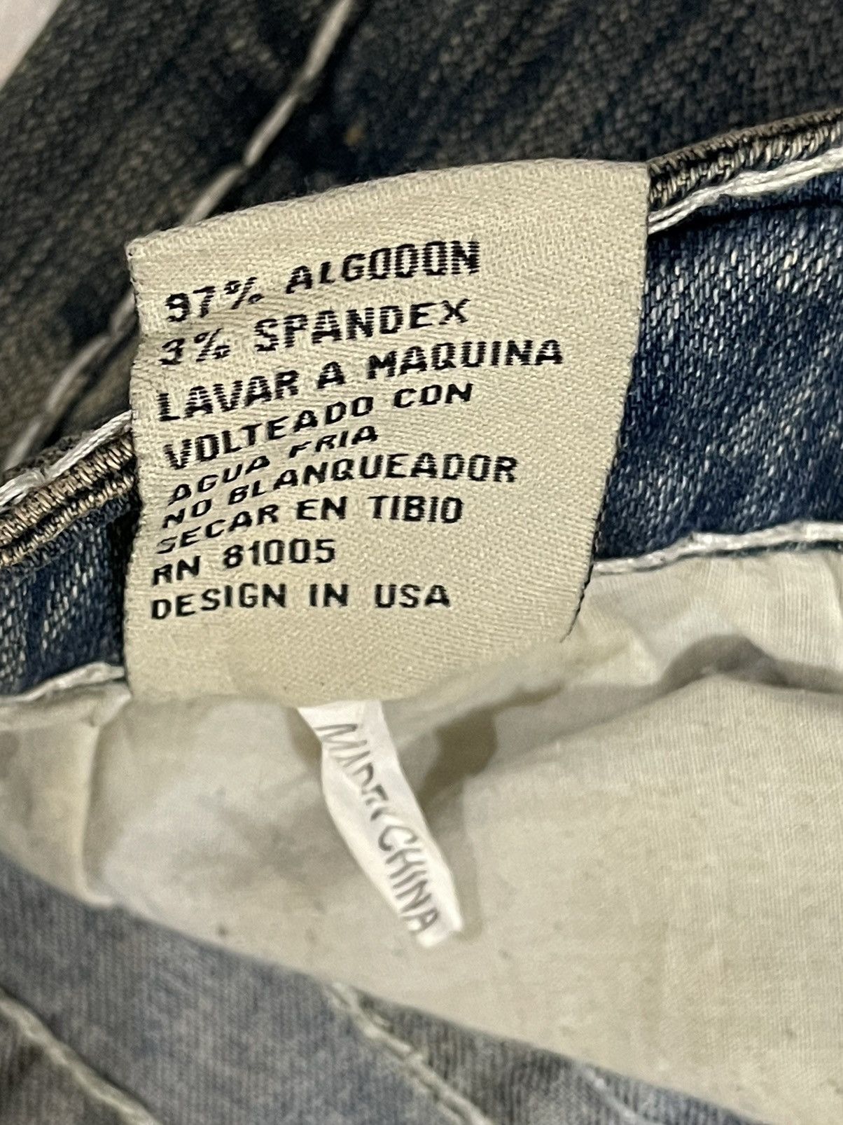 Beauty Beast LA IDOL USA Flared Low Rise Jeans Denim Size US 30 / EU 46 - 8 Thumbnail