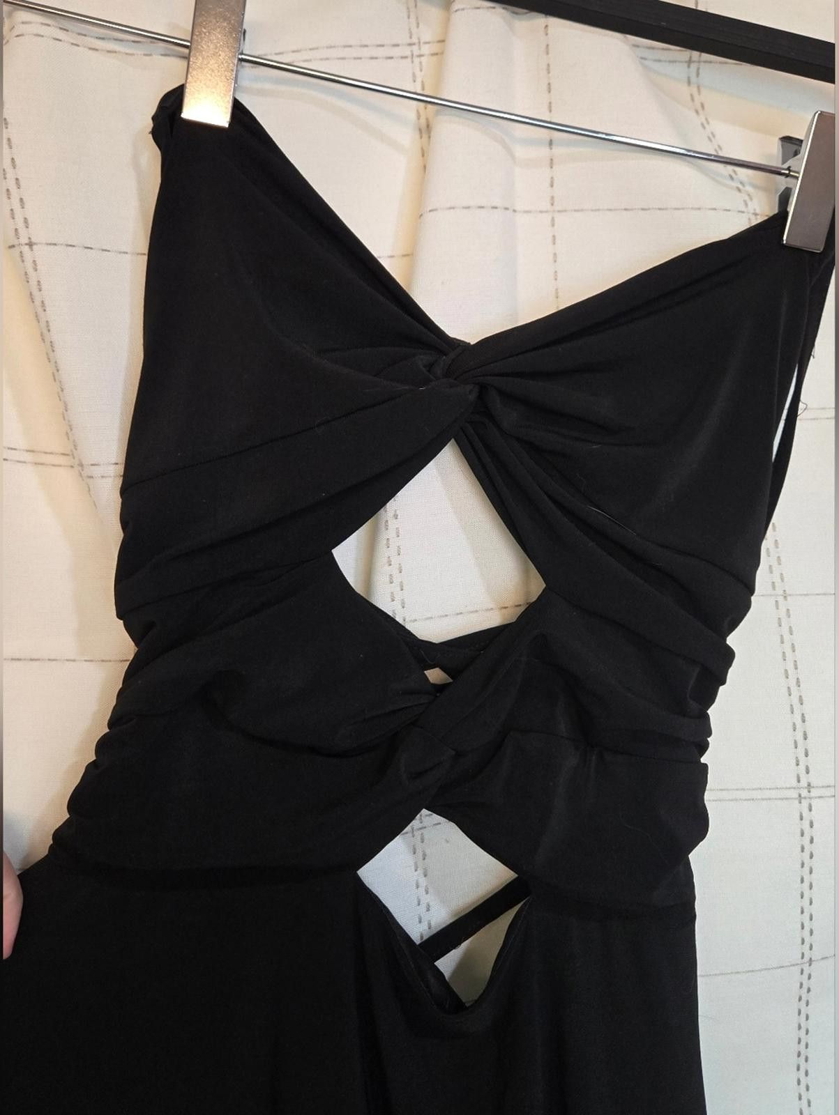 Express Express V Neck Strappy Cutout Maxi Dress Size S / US 4 / IT 40 - 4 Thumbnail