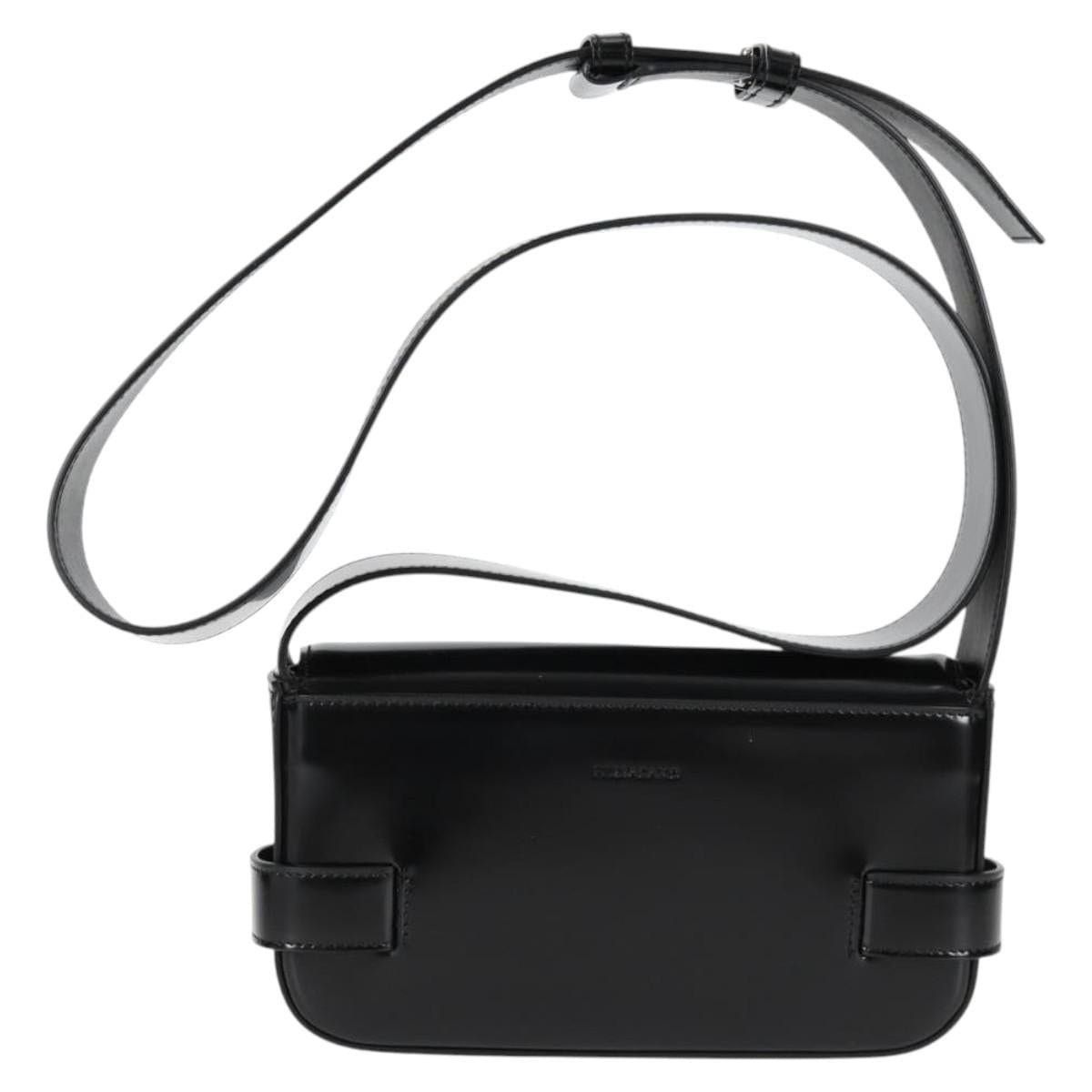 Salvatore Ferragamo Salvatore Ferragamo Patent Leather Gancini Black Size ONE SIZE - 2 Thumbnail