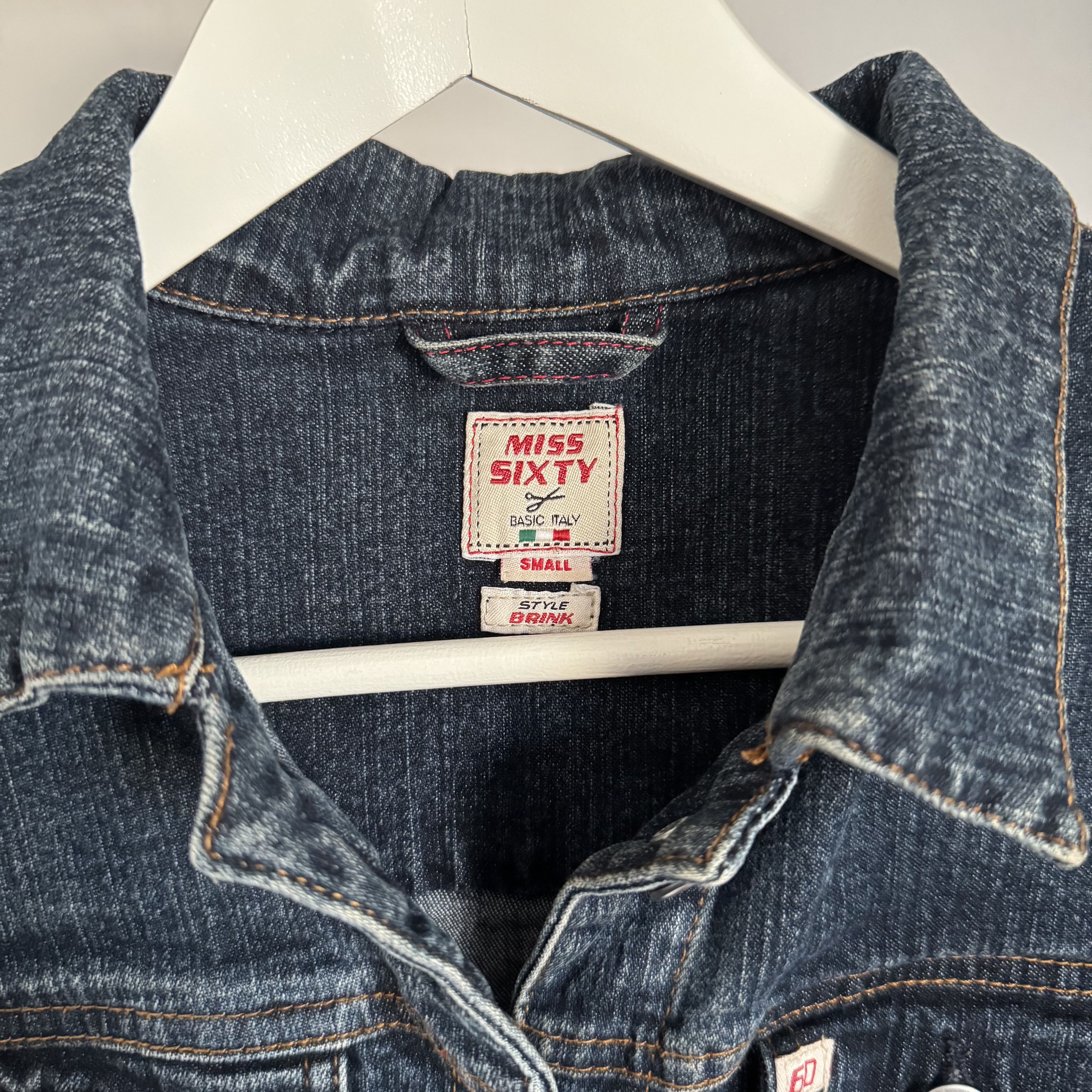 Miss Sixty MISS SIXTY Style Brink Denim Jeans Italy Jacket Y2K Size S Size S / US 4 / IT 40 - 8 Thumbnail