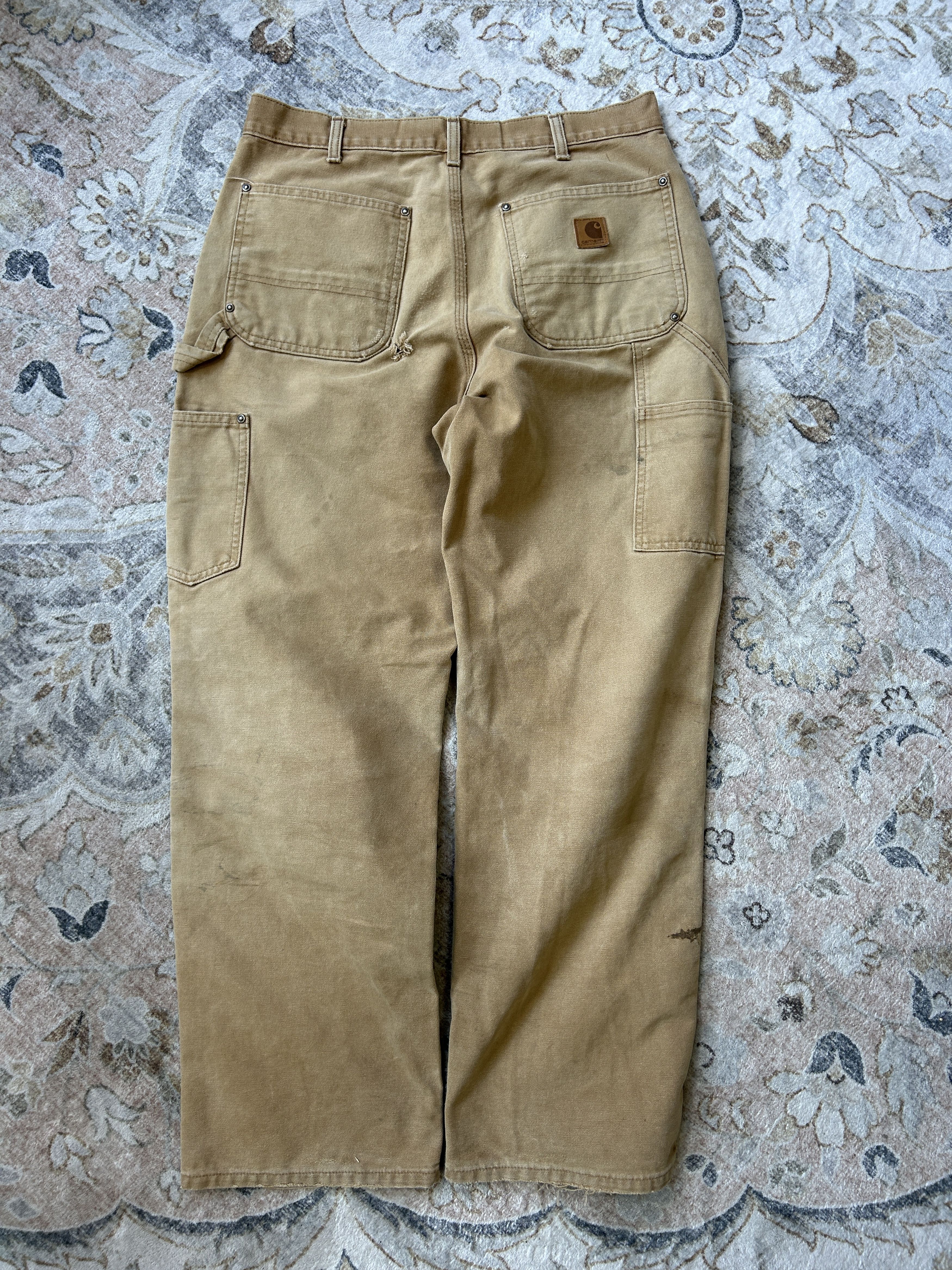 Carhartt Carhartt Canvas Work-Wear Double Knee Loose Fit Pants 32W Size US 32 / EU 48 - 2 Thumbnail