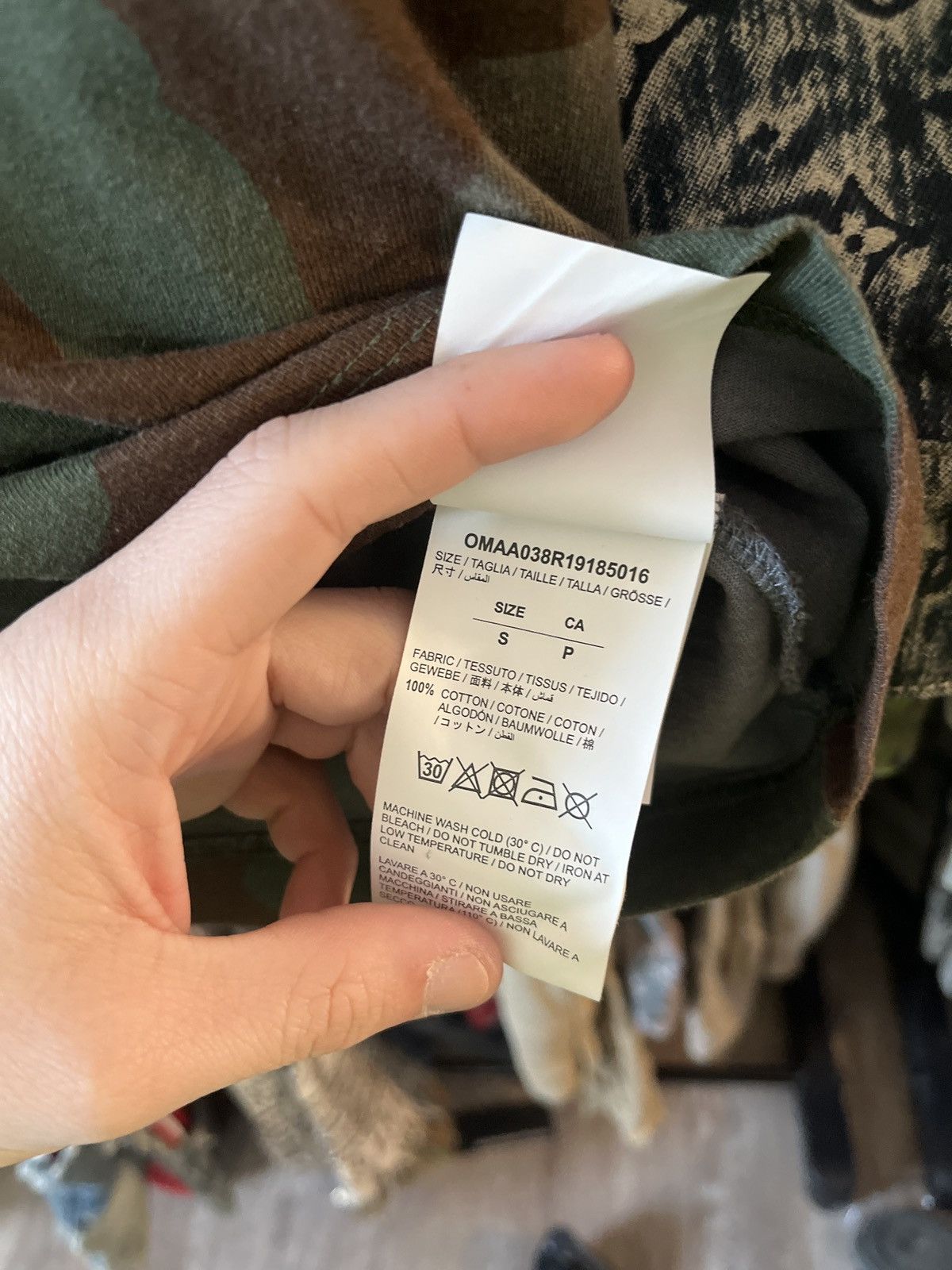 Off-White Off White “Impressionism” Tee- Size Small Size US S / EU 44-46 / 1 - 7 Thumbnail