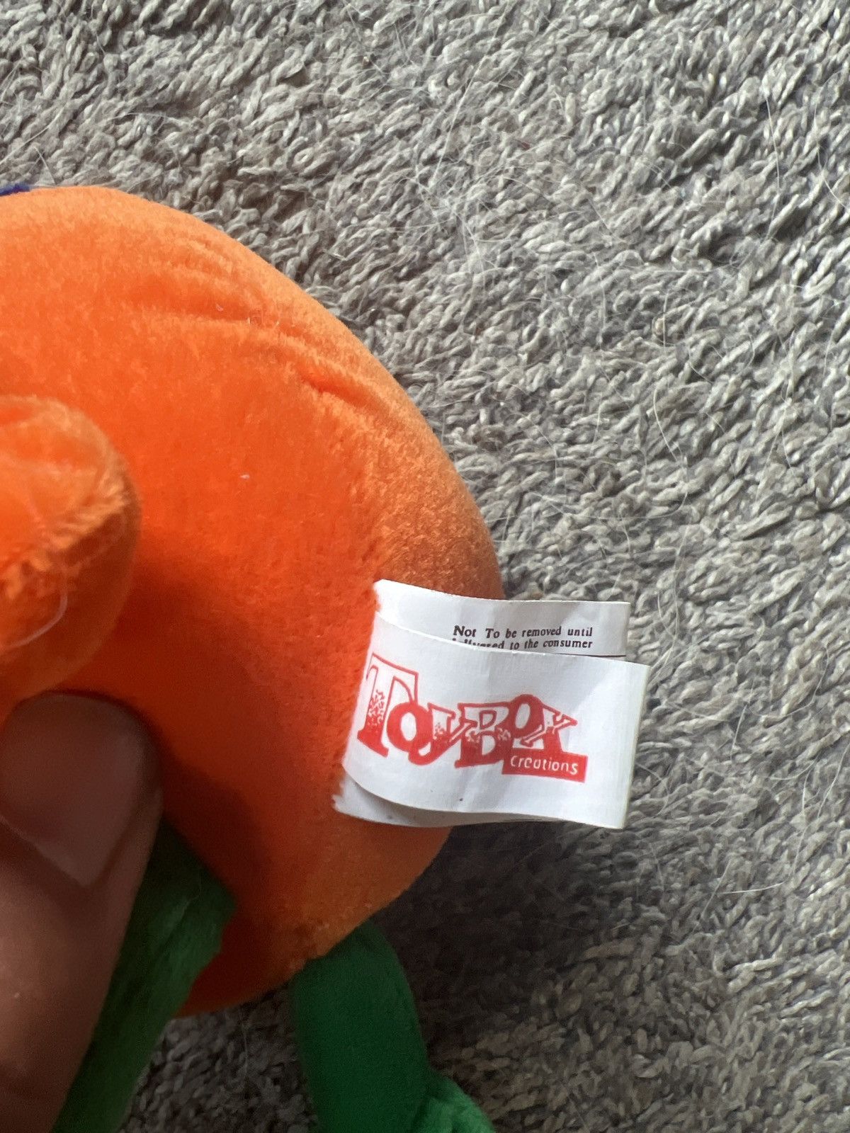 Hypebeast Toy Box Creations Outrageous Orange Plush Size ONE SIZE - 5 Thumbnail