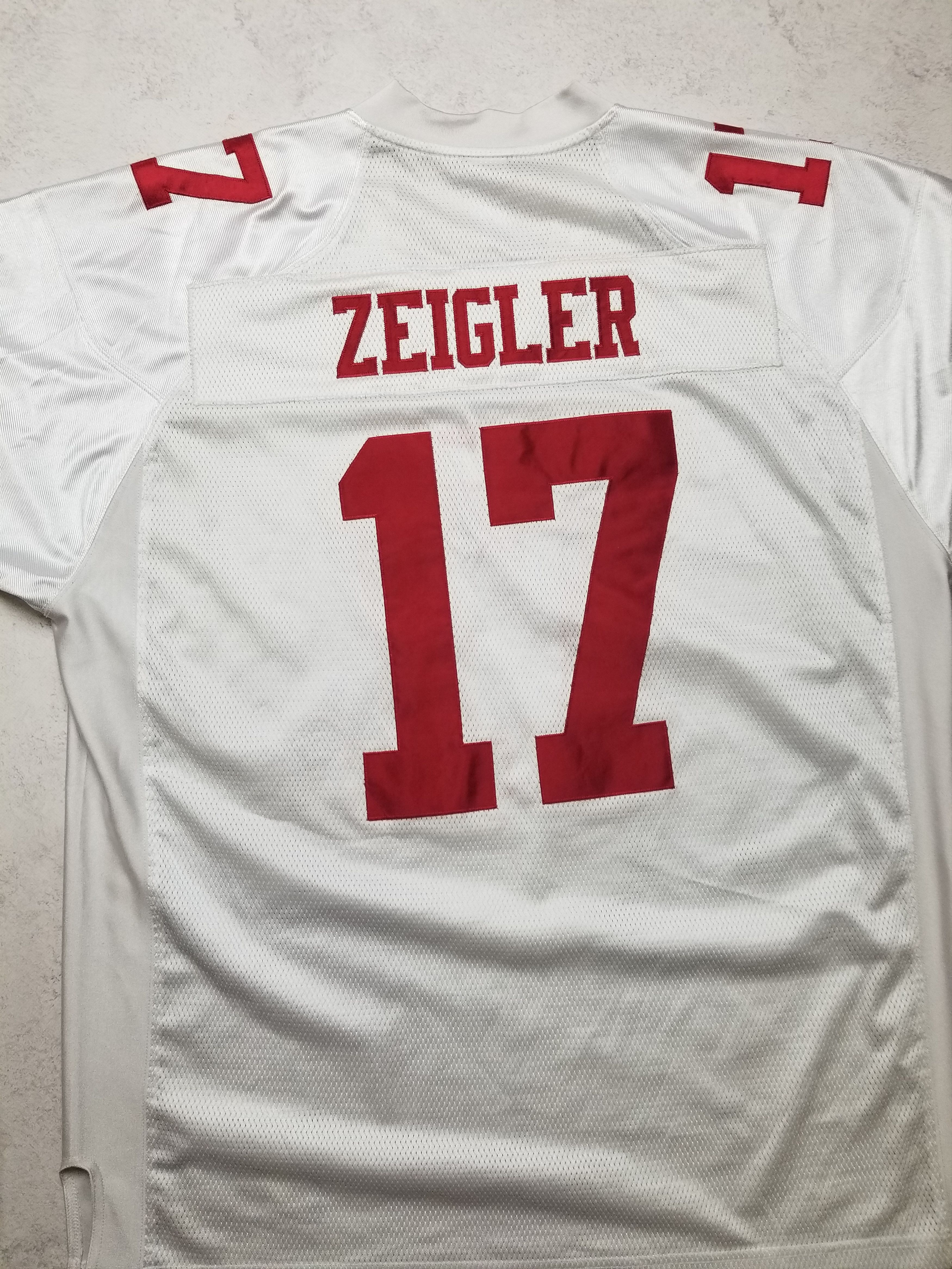 Reebok Dominique Zeigler San Francisco 49ers NFL Sewn Jersey Sz 54 Size US XL / EU 56 / 4 - 10 Thumbnail