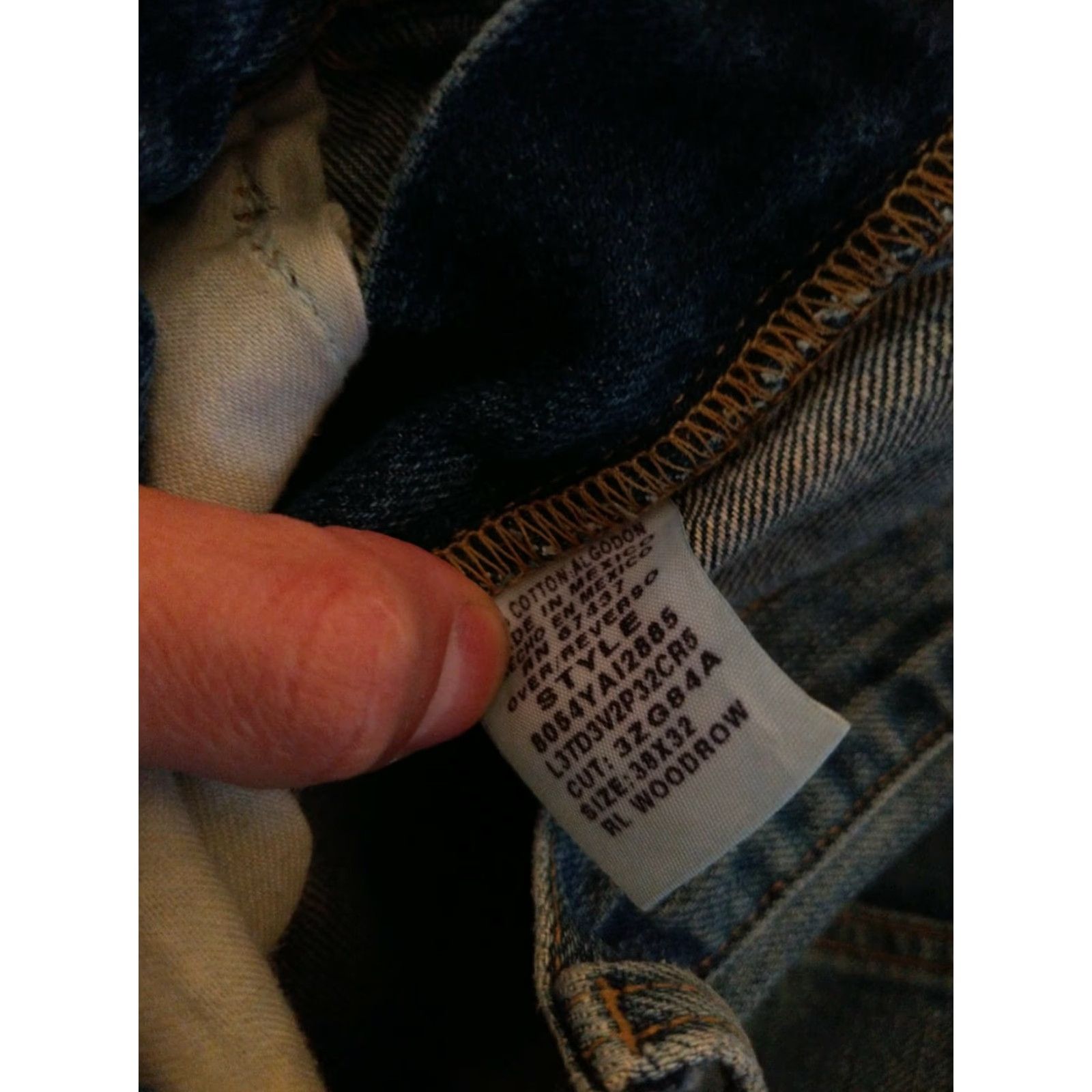 Ralph Lauren VINTAGE Ralph Lauren Polo Jeans Company Denim Jeans Size 38 X 32 Men Blue Denim Straight 38 32 Mens Size US M / EU 48-50 / 2 - 5 Thumbnail