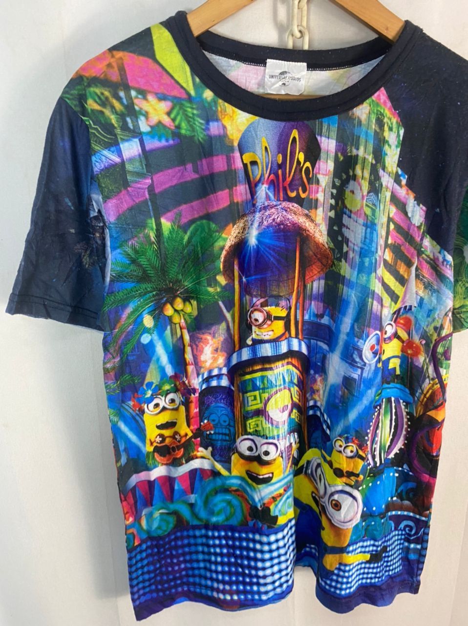 Universal Studios Minion illumination fullprint tshirt by universal studios Size US M / EU 48-50 / 2 - 3 Thumbnail