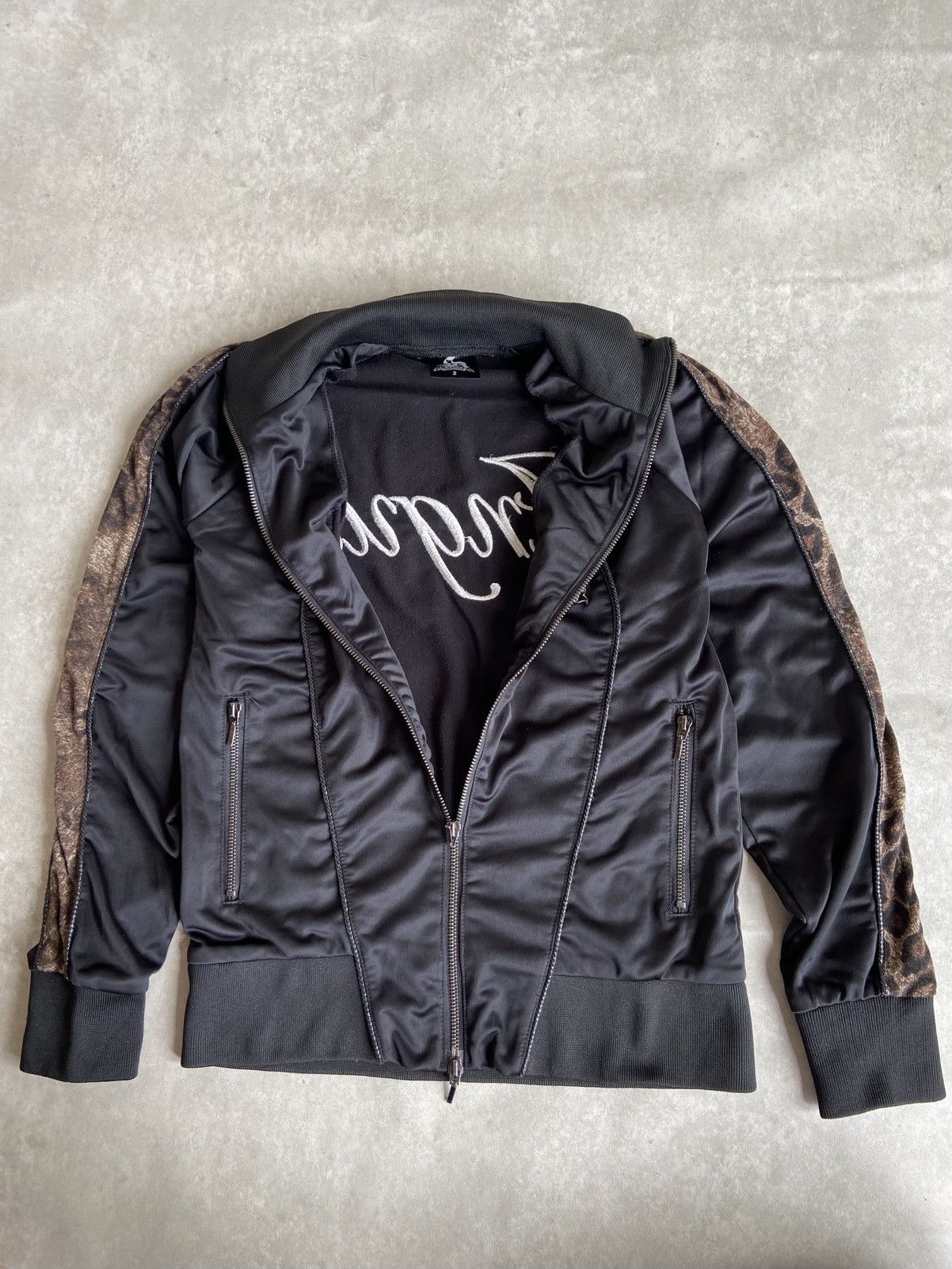 Affliction × If Six Was Nine × Le Grande Bleu (L.G.B.) La Gate Leopard Training Jacket Size US M / EU 48-50 / 2 - 9 Thumbnail