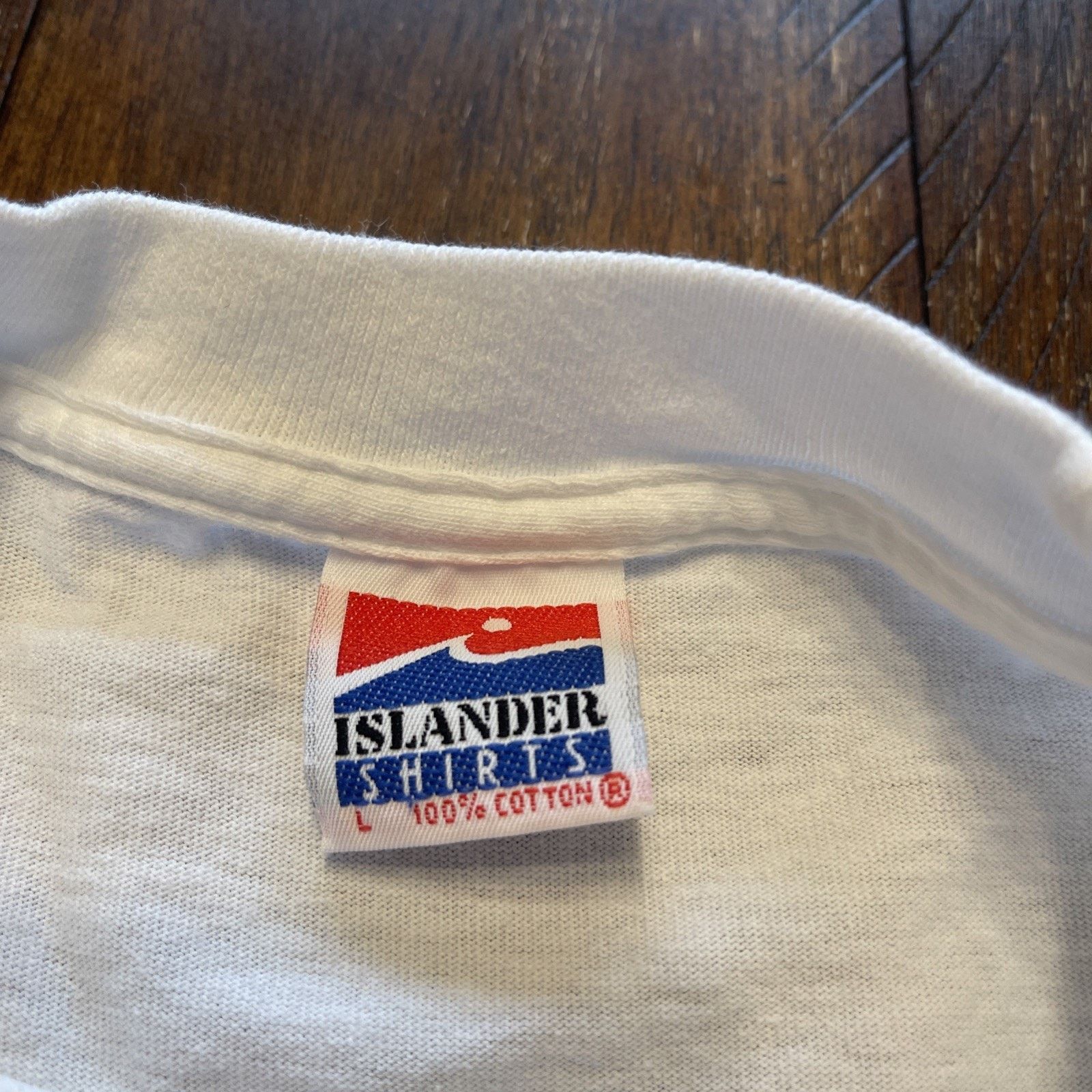 Vintage Vtg 1989 Highland Beach Florida Fish T-Shirt L Tourist T 80s Size US L / EU 52-54 / 3 - 6 Thumbnail