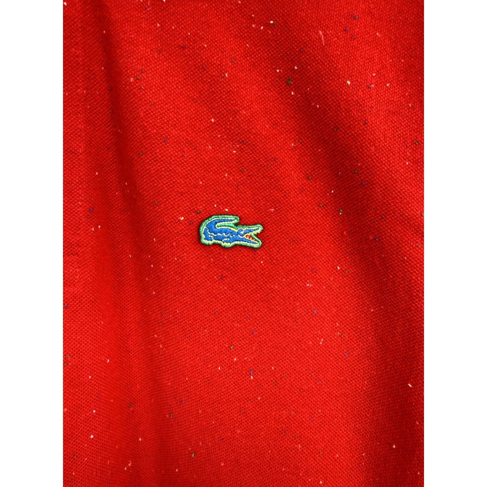 Lacoste Nike Lacoste Art Polo Shirt Mens L Red Retro Made in France Y2K 90s Polo Shirt Art Retro Polo Mens Red France Lacoste Y2K Size US L / EU 52-54 / 3 - 4 Thumbnail