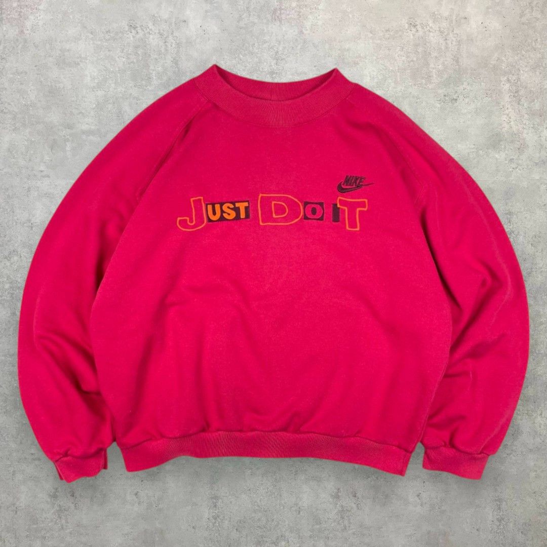 Nike Nike vintage 90's spellout crewneck Size US L / EU 52-54 / 3 - 1 Thumbnail
