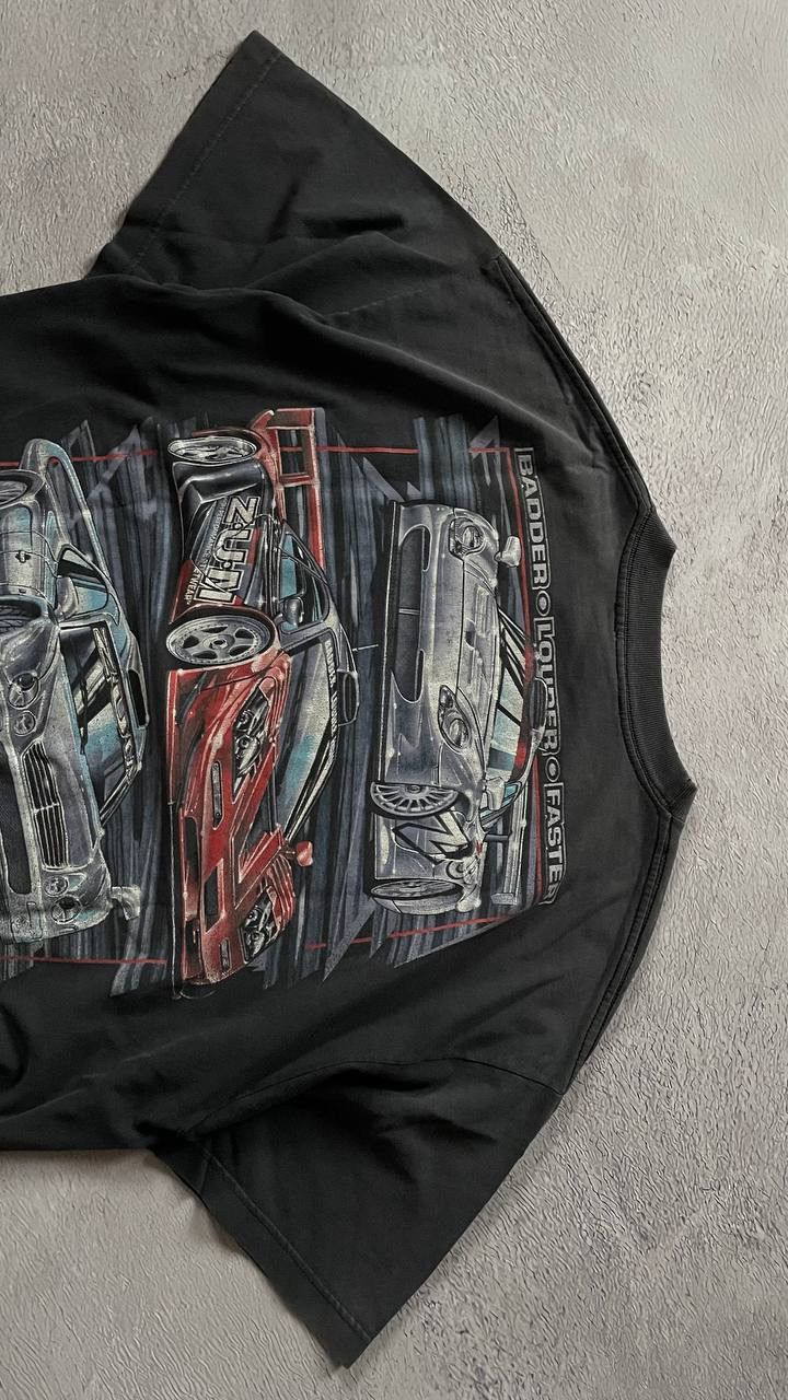 Vintage Vintage Zumspeed Dykom Cars Japan Black T Shirt 1995/1996 Size US XL / EU 56 / 4 - 4 Thumbnail
