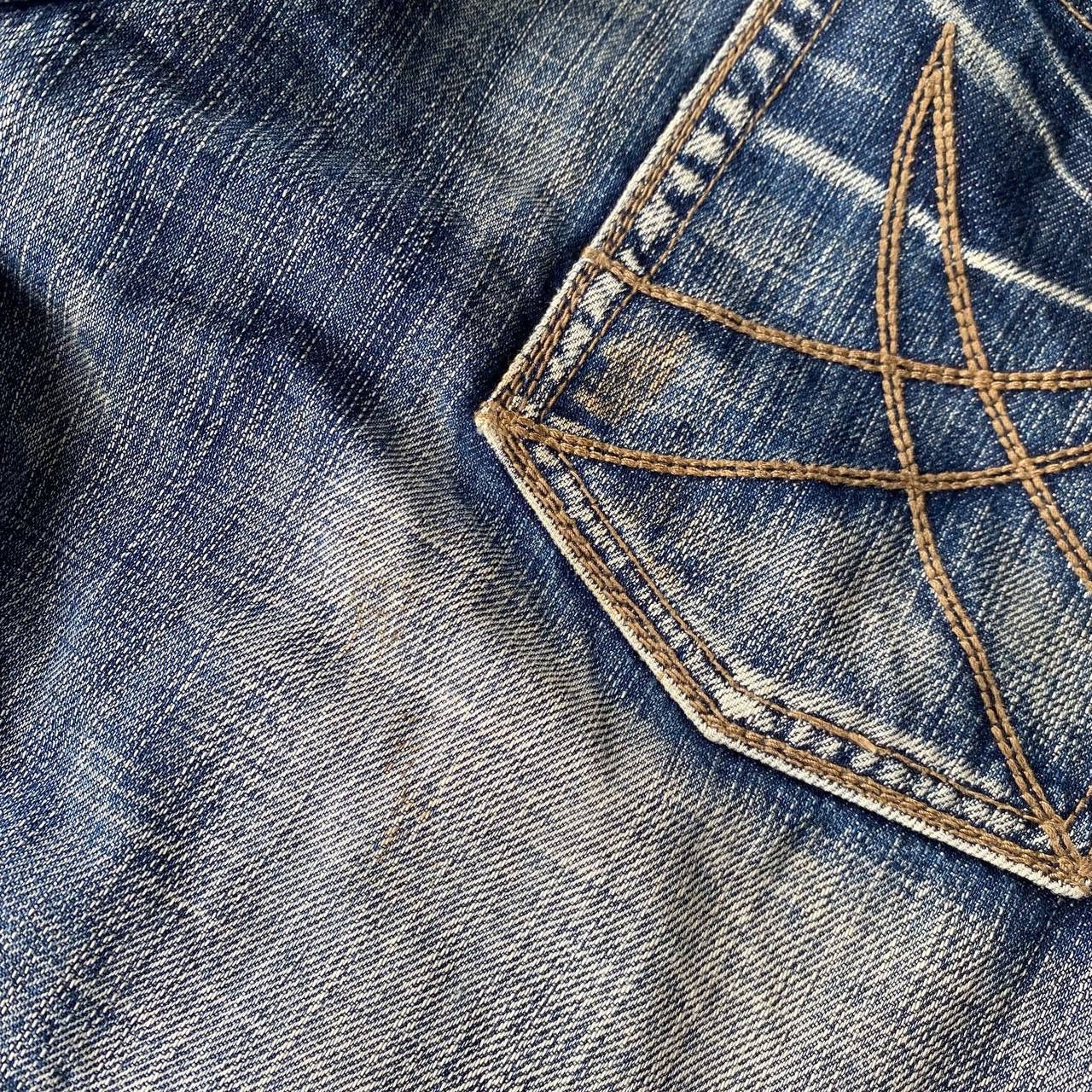 Japanese Brand Difference Rupert Japan Distressed Boro Denim Crust Punk Size US 28 / EU 44 - 13 Thumbnail
