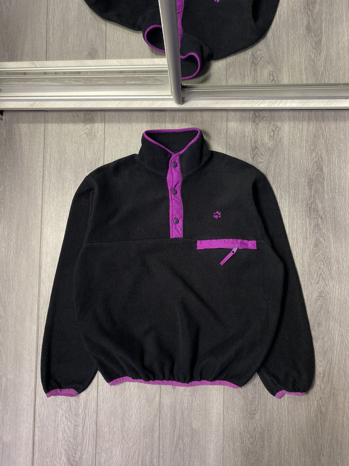 Jack Wolfskin × Vintage Vintage 90s Jack Wolfskin Polartec Pullover Fleece Jacket Size US L / EU 52-54 / 3 - 2 Thumbnail
