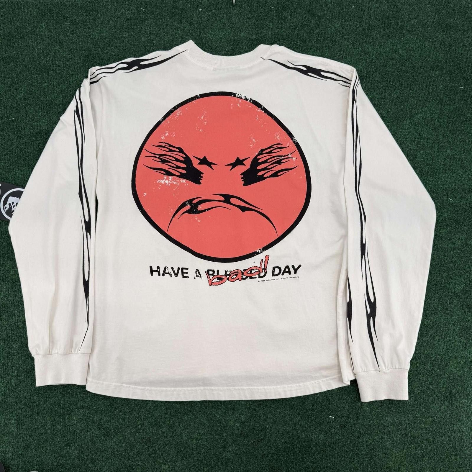 HELLSTAR Hellstar Have A Bless Day Longsleeve Size US S / EU 44-46 / 1 - 11 Thumbnail