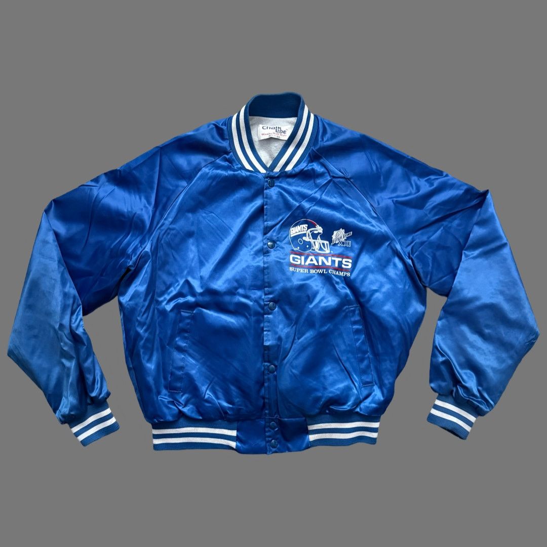 Chalk Line Chalk Line NY Giants NFL 80s Superbowl XXI Jacket Size L GUC Size US L / EU 52-54 / 3 - 1 Thumbnail