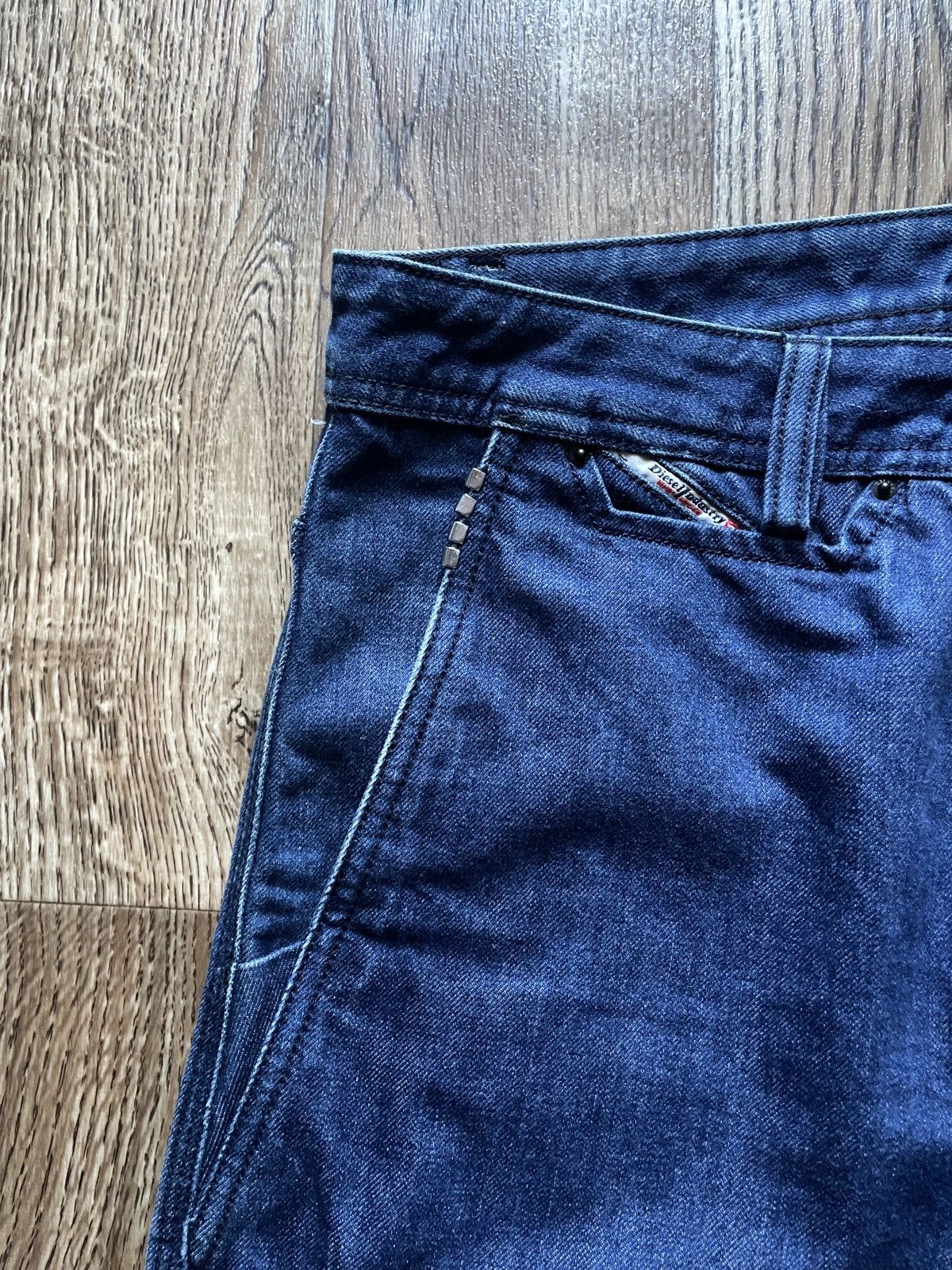 Diesel Vintage Diesel Jeans Flared Baggy Denim 90S Y2K Rare Size US 30 / EU 46 - 6 Thumbnail