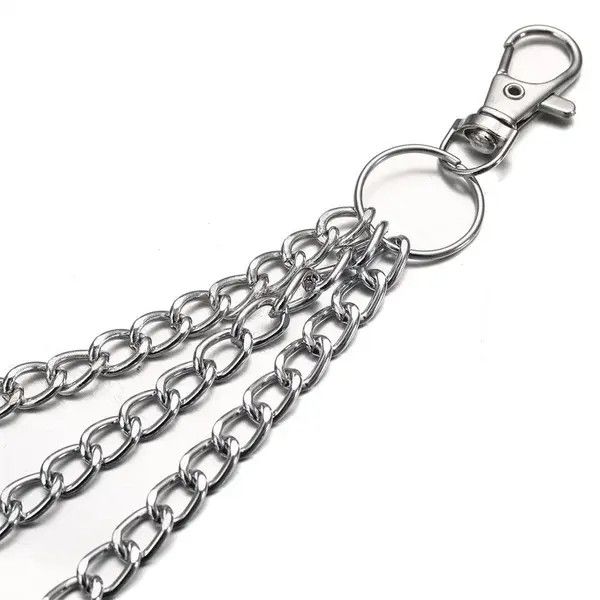 Jewelry Triple Layer Croissant Pant Chain Size ONE SIZE - 8 Thumbnail