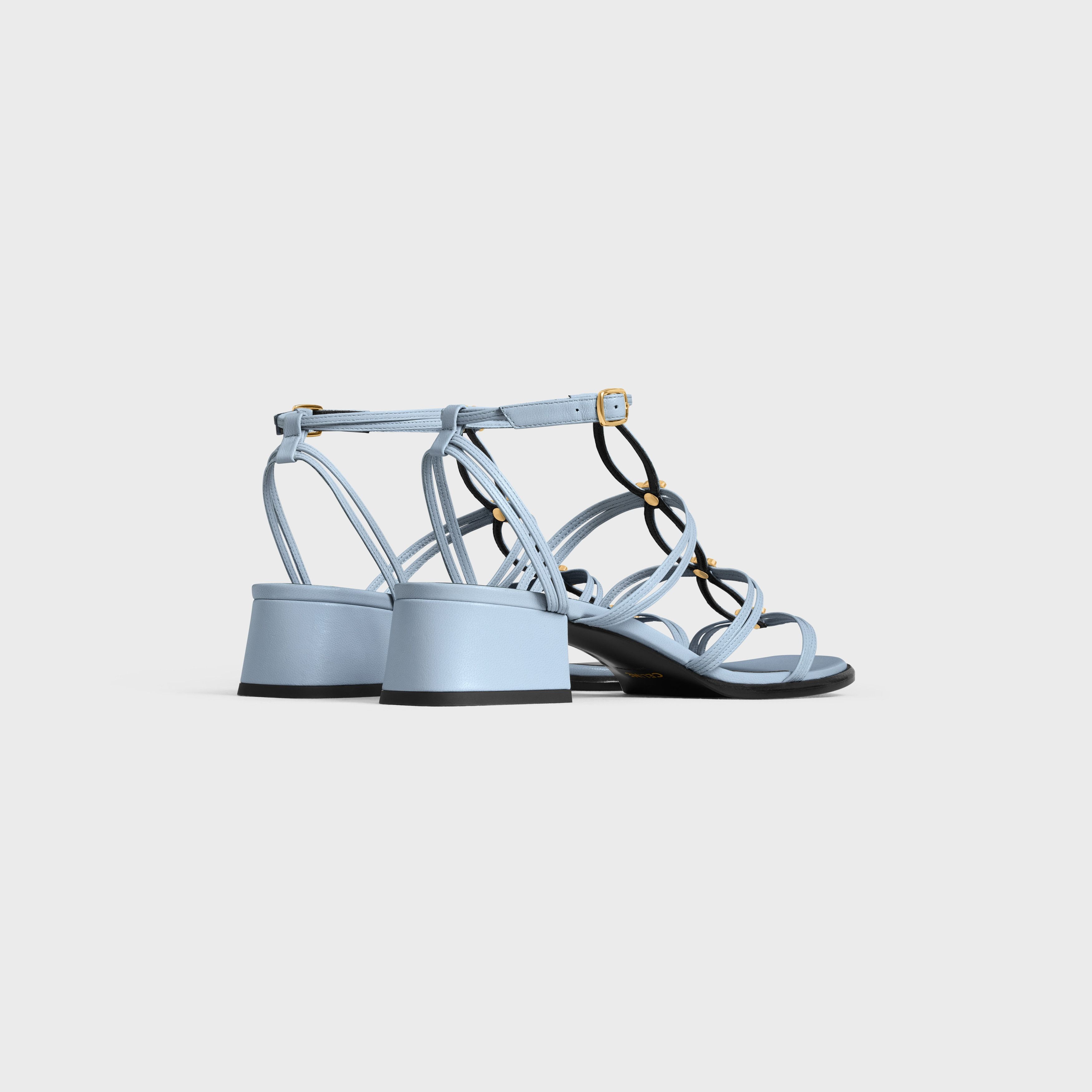 Celine o1bcso1str0925 361233958C Clemence Multi Triomphe Sandals Size US 11 / IT 41 - 3 Thumbnail
