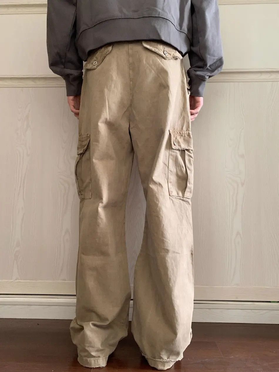 Japanese Brand × Jean Retro loose wax printed pocket jeans Size US 32 / EU 48 - 4 Thumbnail