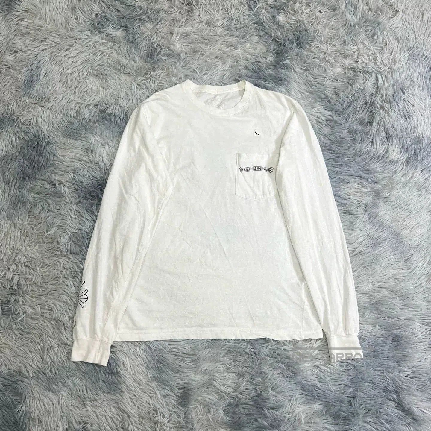 Chrome Hearts Chrome Hearts White Long Sleeve Top. Size US L / EU 52-54 / 3 - 1 Thumbnail