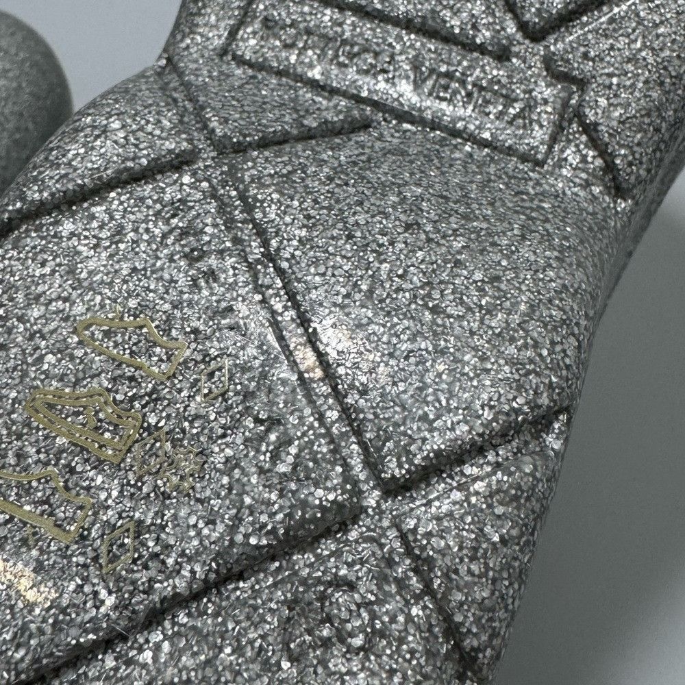 Bottega Veneta Bottega Veneta Puddle Glittered Rubber Boots Silver Men’s Si Size US 7 / EU 40 - 9 Thumbnail