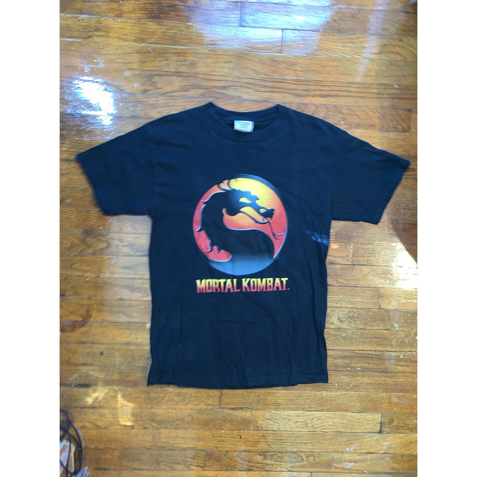 Other × Vintage Vintage Mortal Kombat Dragon Logo T Shirt Medium Y2K Gaming Size US M / EU 48-50 / 2 - 1 Thumbnail